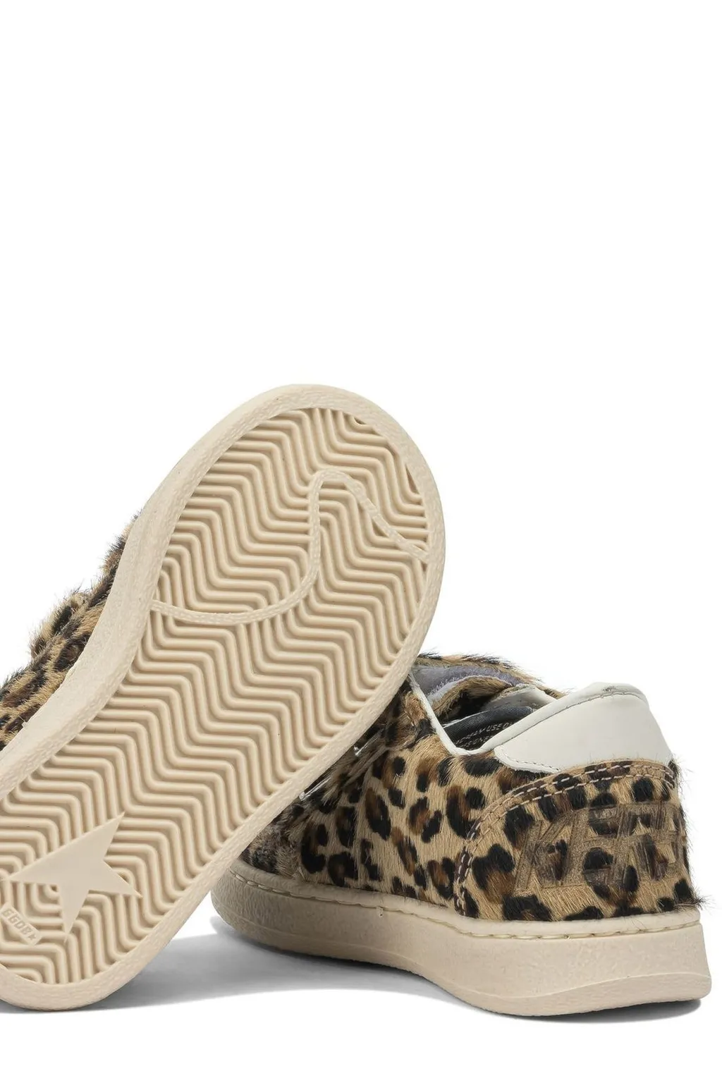 Golden Goose Kids Leopard-Pattern Sneakers