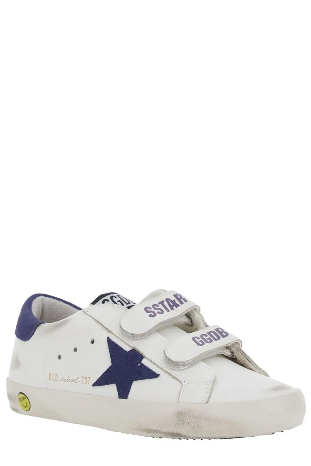 Golden Goose Kids Old School Touch-Strapped Sneakers