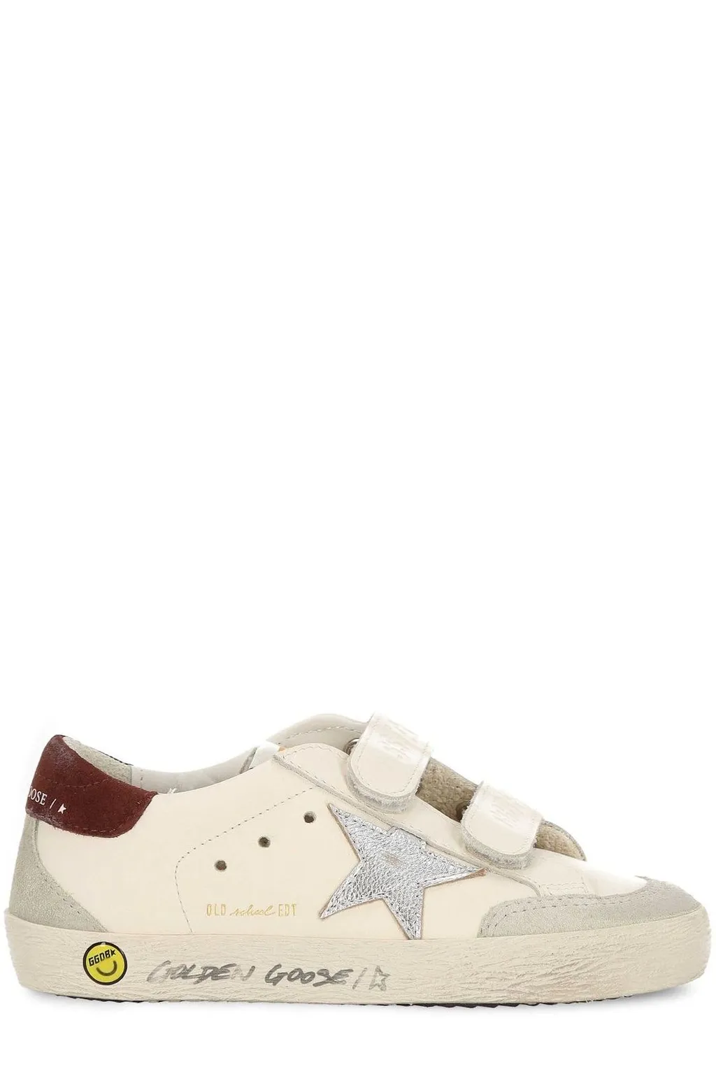 Golden Goose Kids Old School Touch-Strapped Sneakers