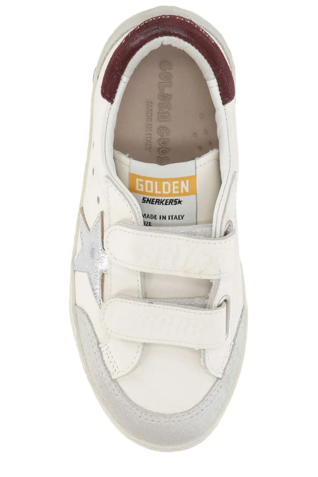 Golden Goose Kids Old School Touch-Strapped Sneakers