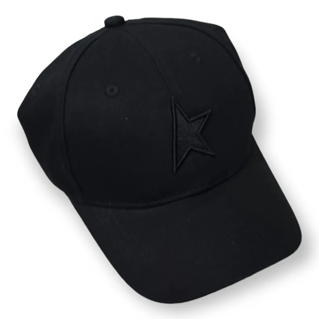 Golden Goose Kids Star Embroidered Baseball Cap