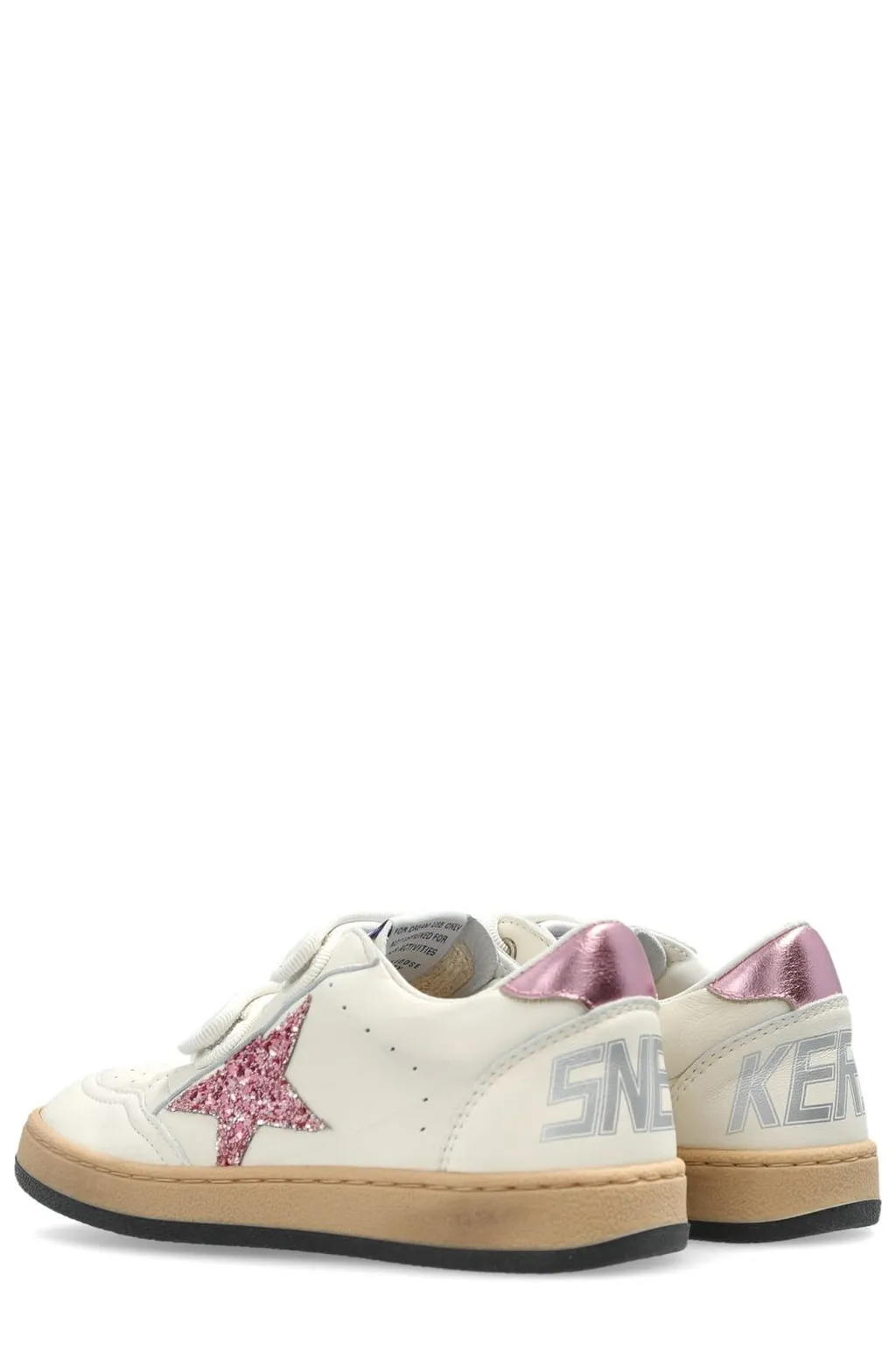 Golden Goose Kids Ball Star Strap Sports Shoes