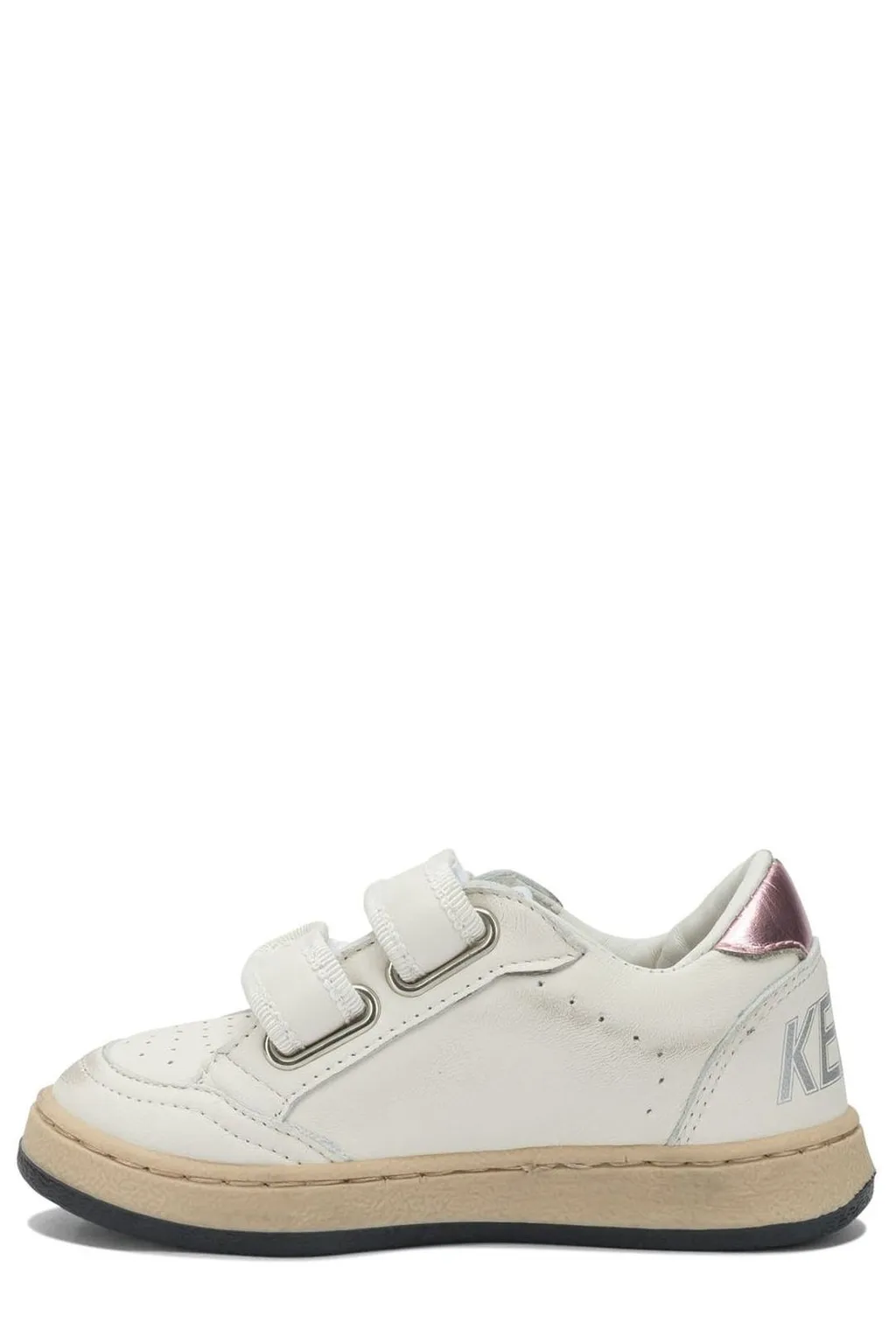 Golden Goose Kids Round Toe Trainers
