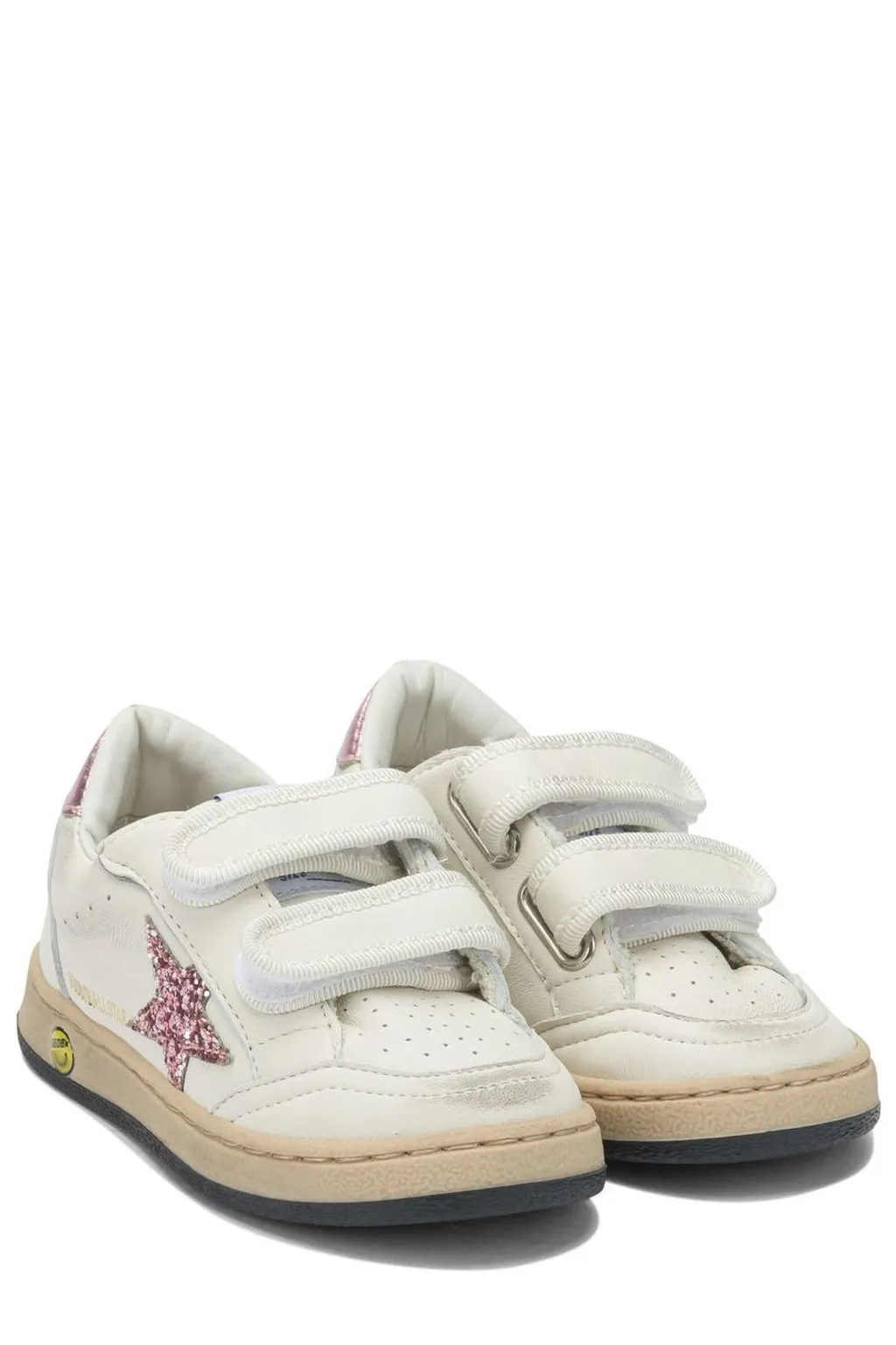 Golden Goose Kids Round Toe Trainers