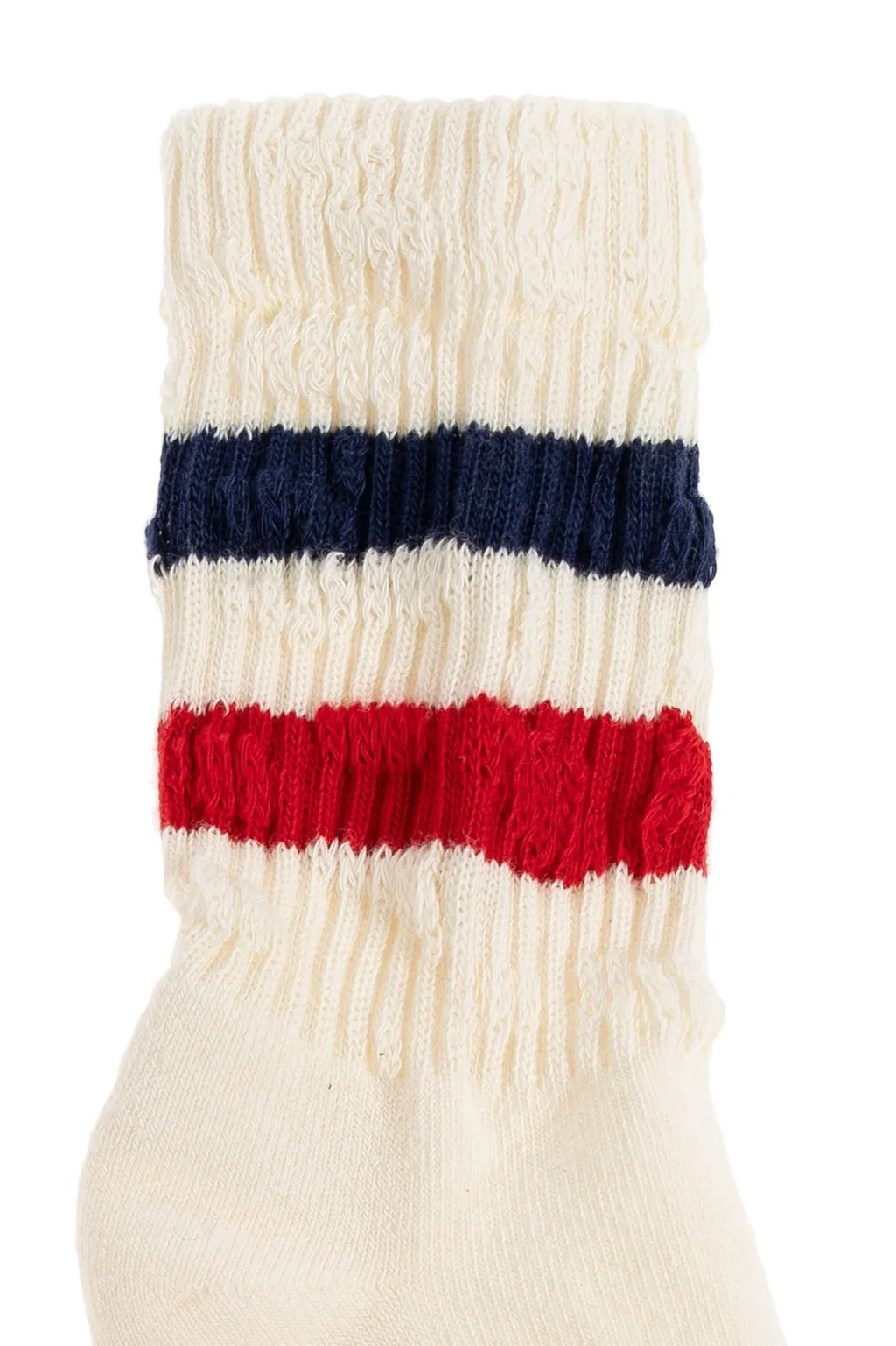 Golden Goose Kids Stripe-Detailed Ankle-Length Socks