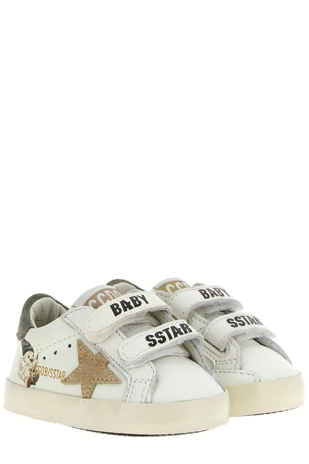 Golden Goose Kids Baby School Low-Top Sneakers