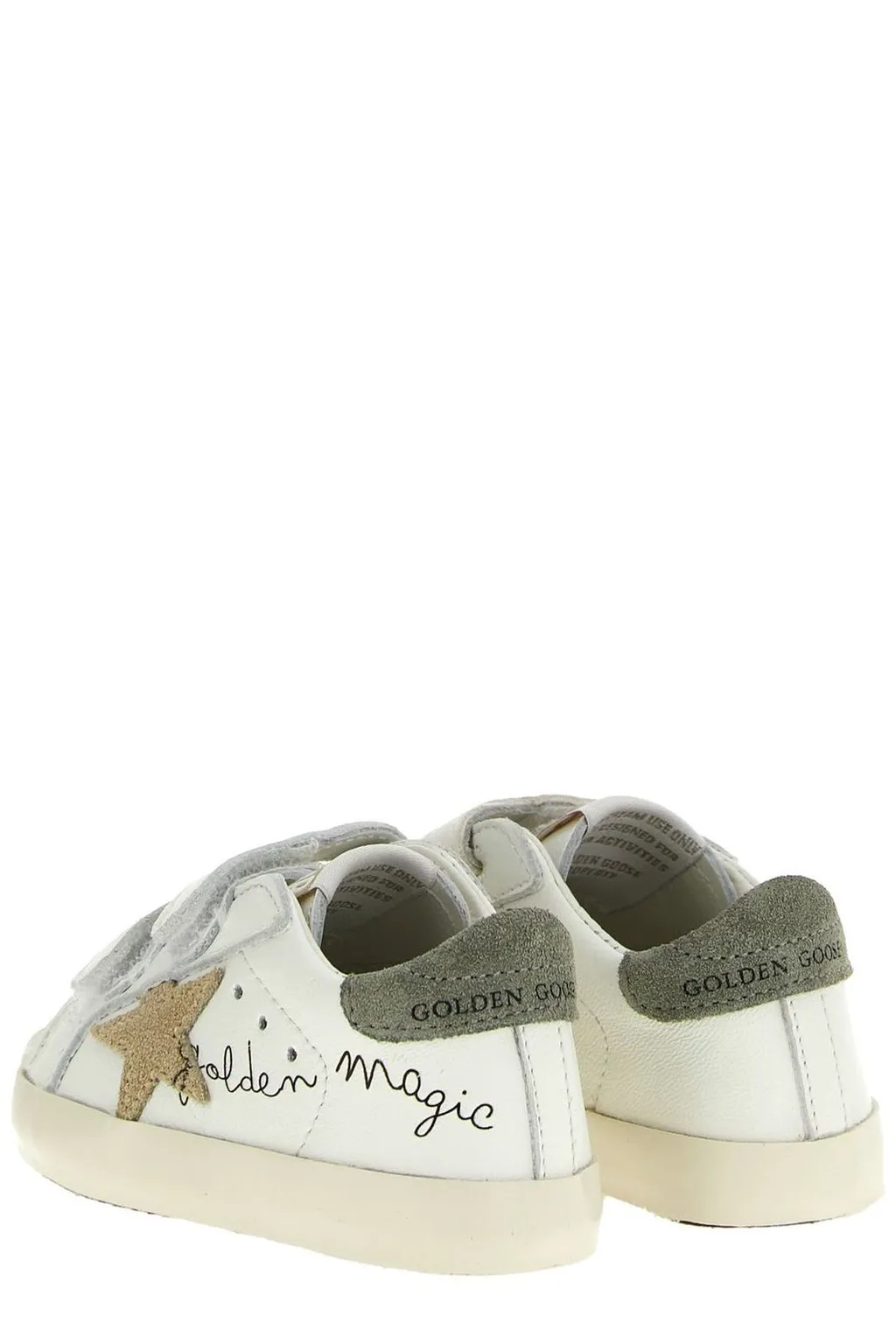 Golden Goose Kids Baby School Low-Top Sneakers