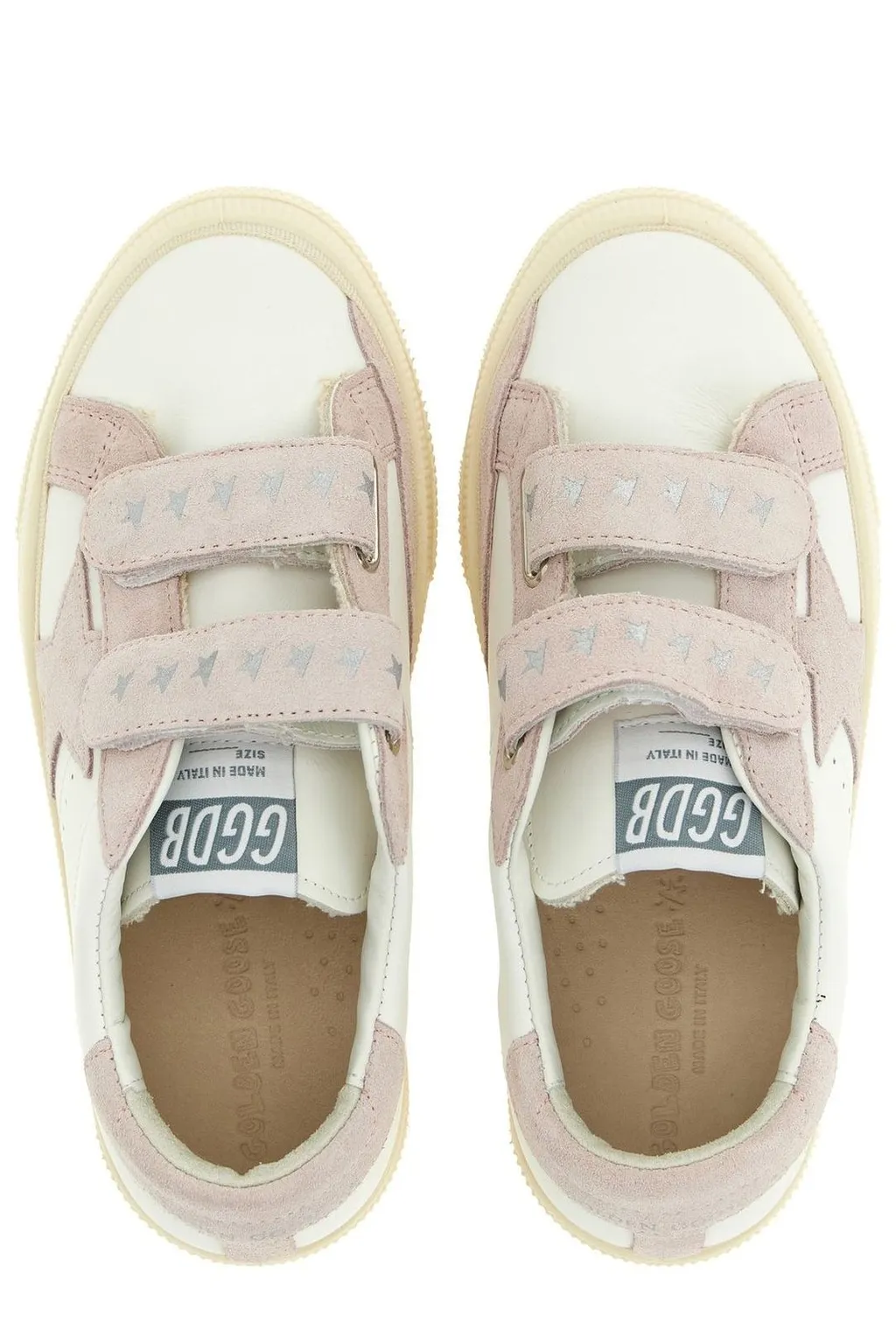 Golden Goose Kids May School Low-Top Sneakers