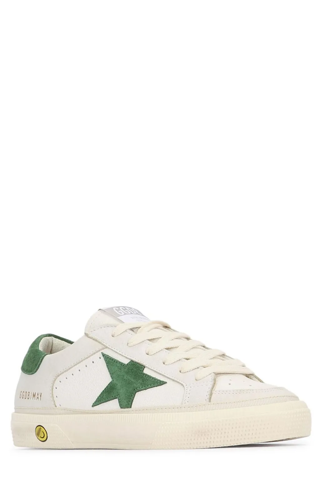 Golden Goose Kids Round-Toe Lace-Up Sneakers