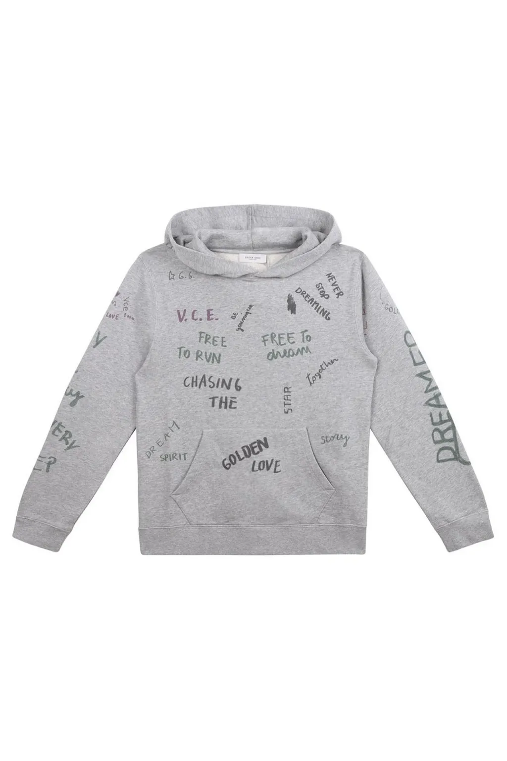 Golden Goose Kids All-Over Printed Hoodie