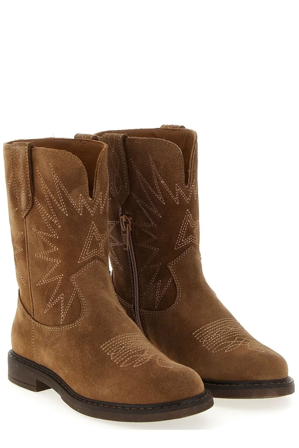 Golden Goose Kids Star Embroidery Wish Young Boots