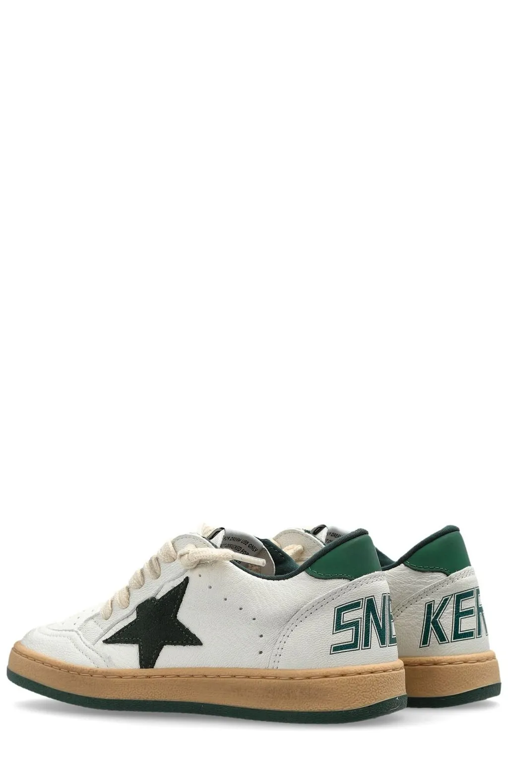 Golden Goose Kids Ball Star Lace-Up Sneakers