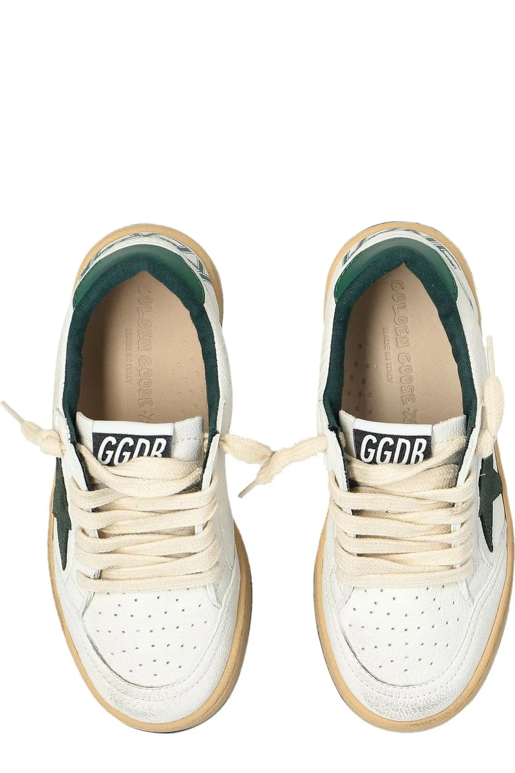 Golden Goose Kids Ball Star Lace-Up Sneakers