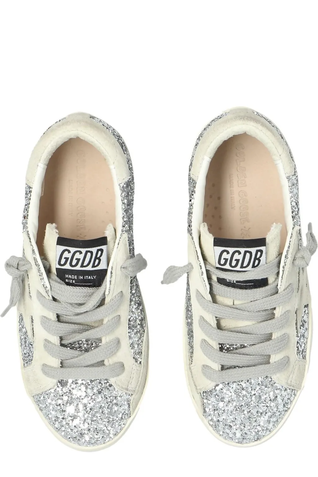 Golden Goose Kids Superstar Glitter Sneakers