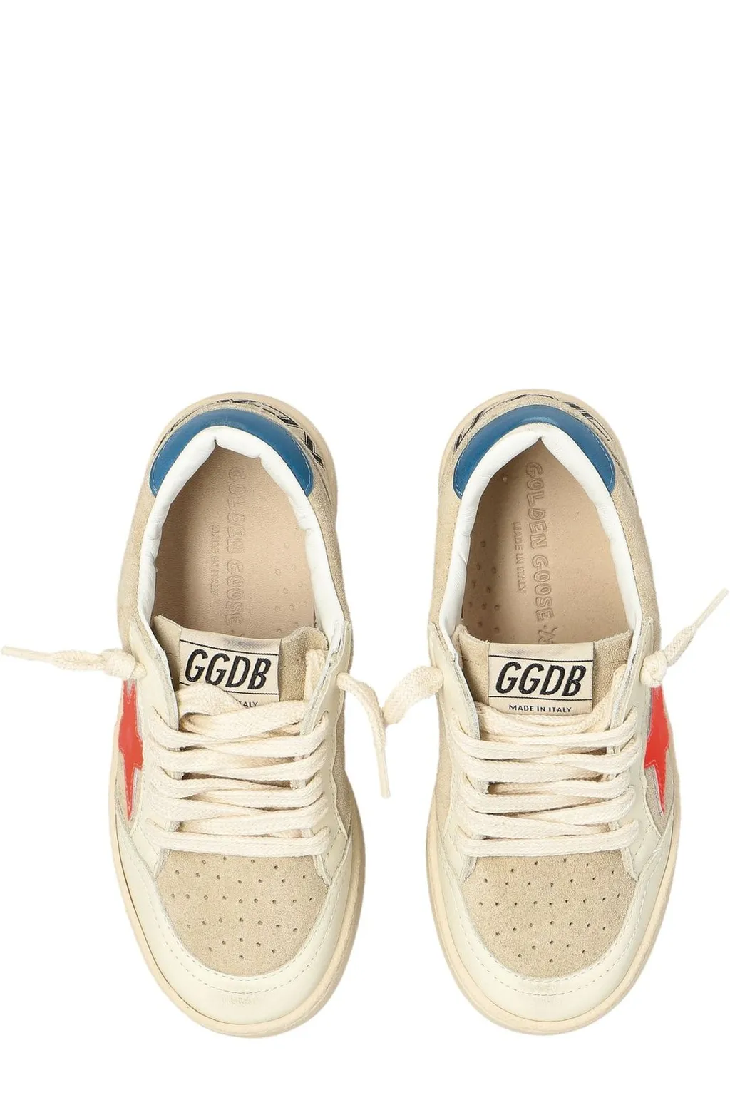 Golden Goose Kids Super-Star Lace-Up Sneakers