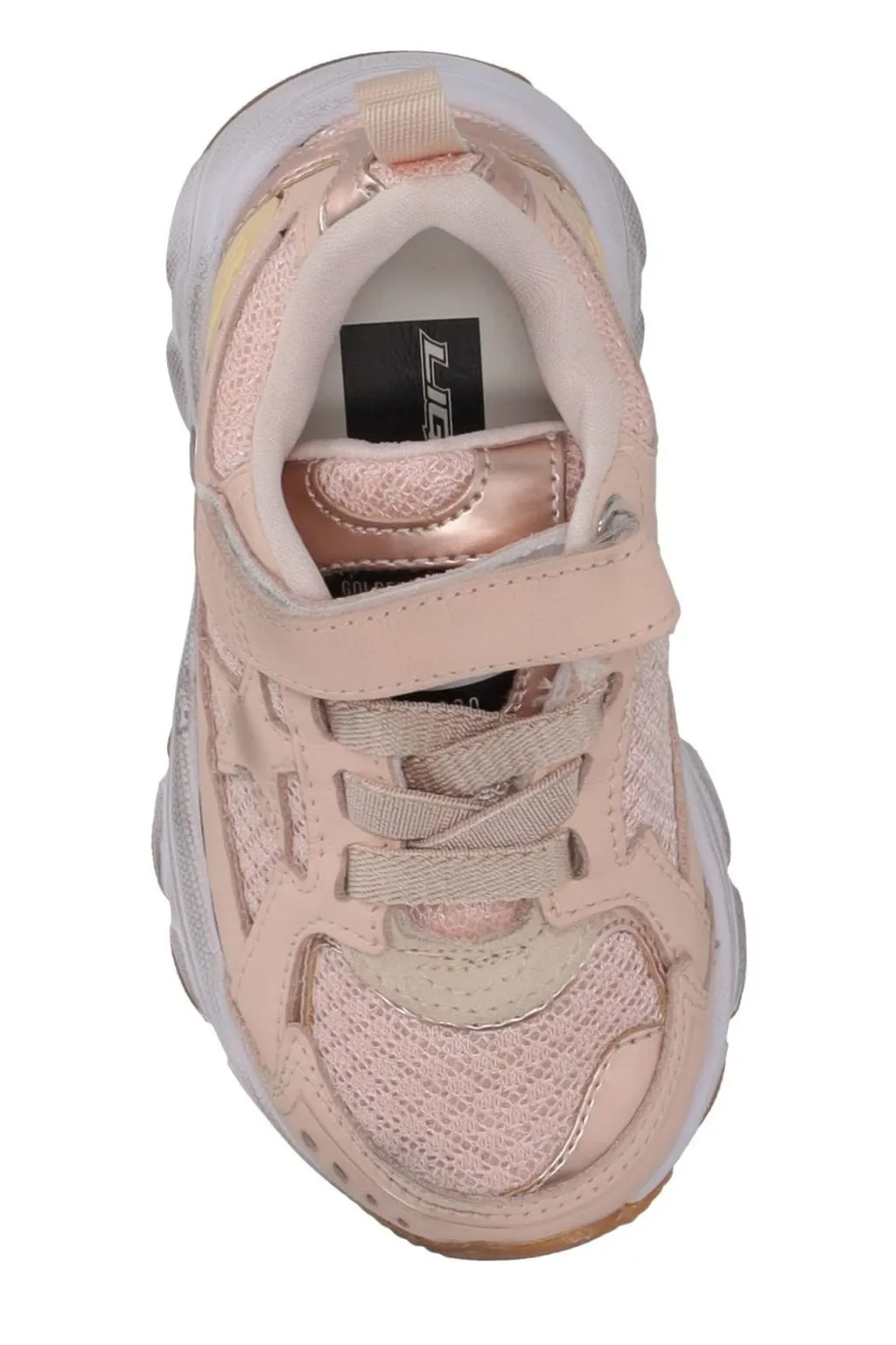 Golden Goose Kids Round Toe Lace-Up Sneakers