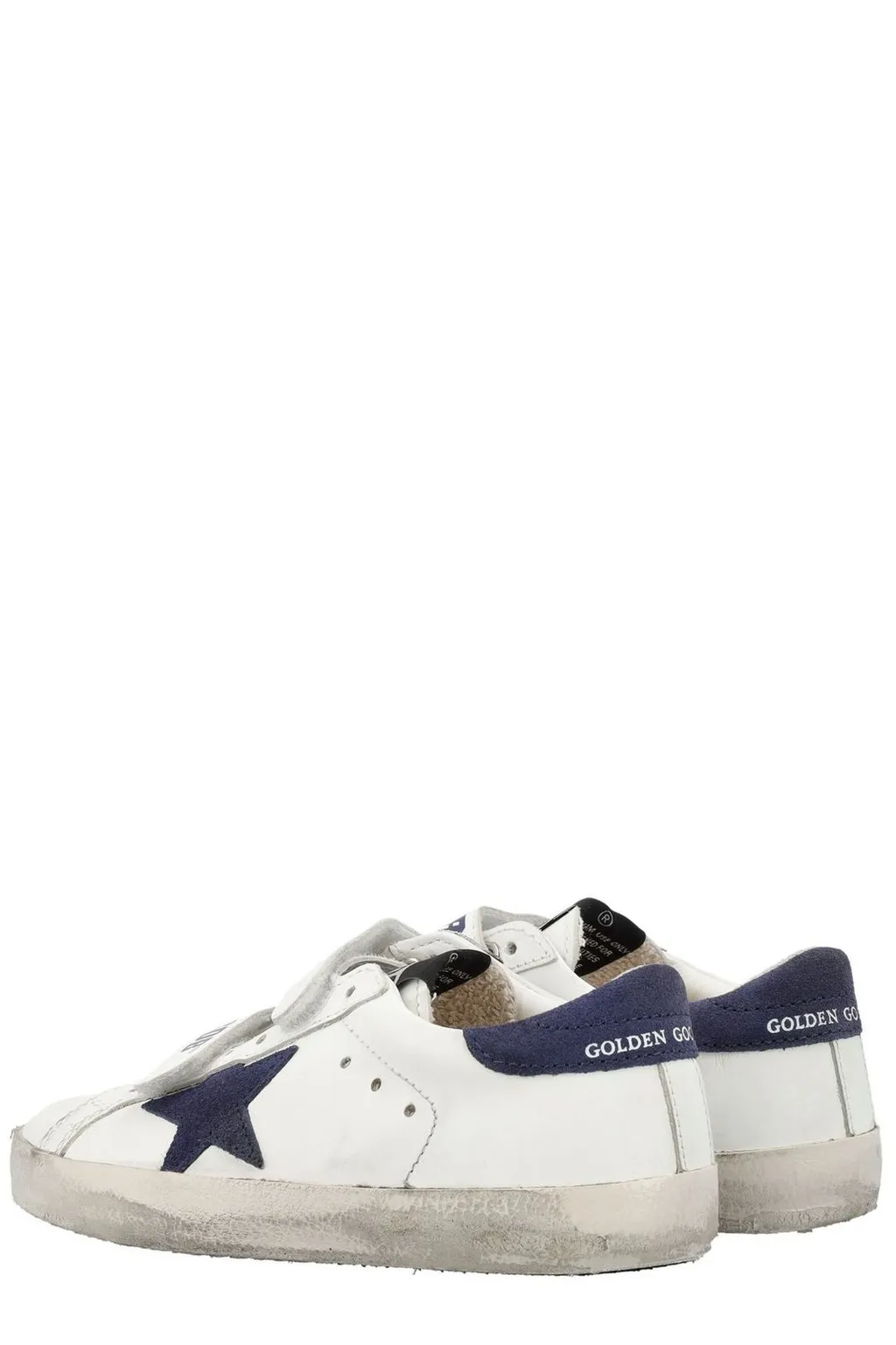 Golden Goose Kids Old School Touch-Strap Sneakers