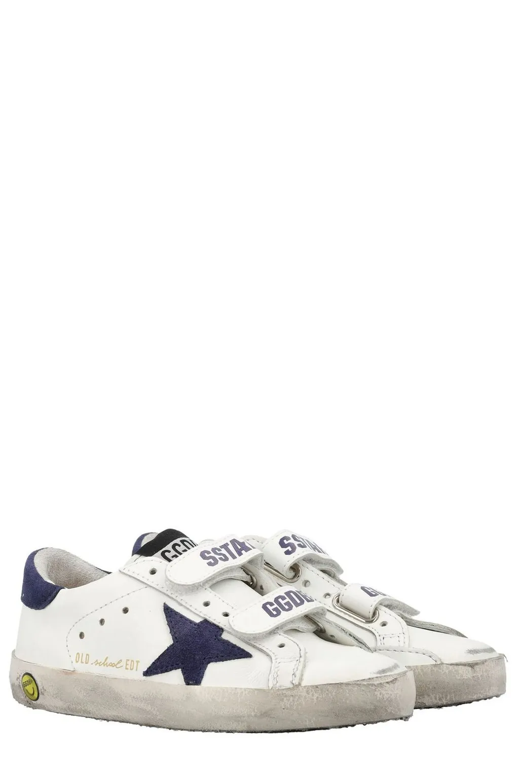 Golden Goose Kids Old School Touch-Strap Sneakers