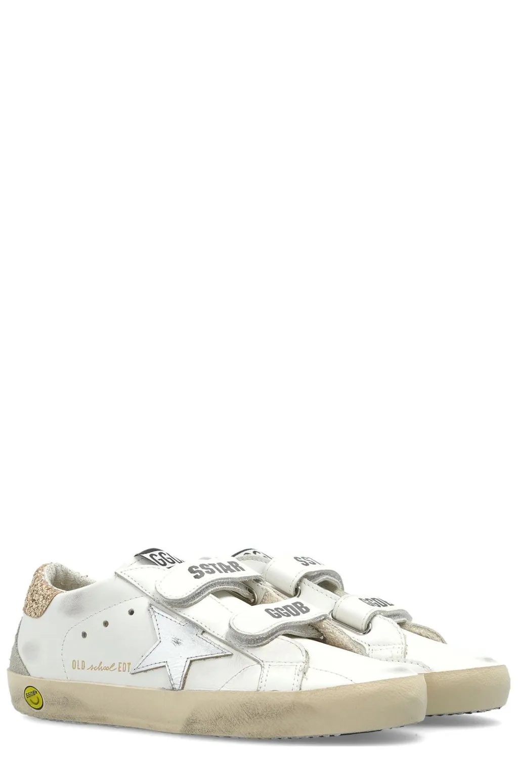 Golden Goose Kids Old School Touch-Strap Sneakers