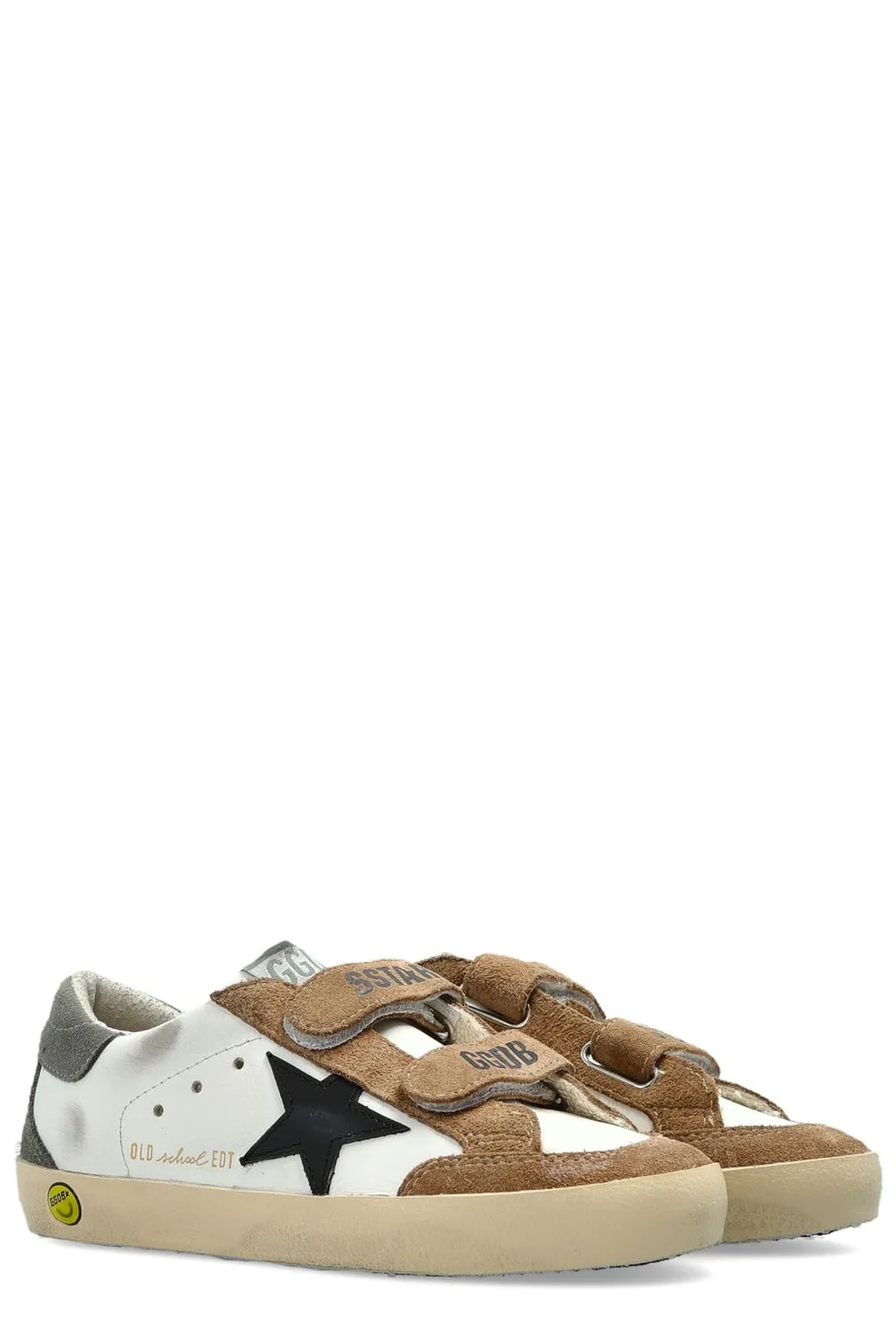 Golden Goose Kids Old School Touch-Strap Sneakers