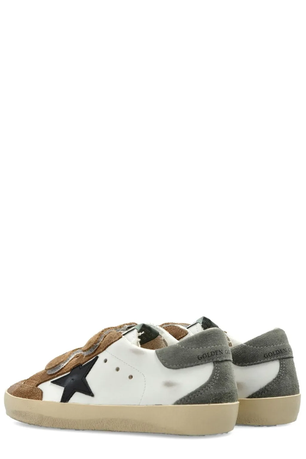 Golden Goose Kids Old School Touch-Strap Sneakers