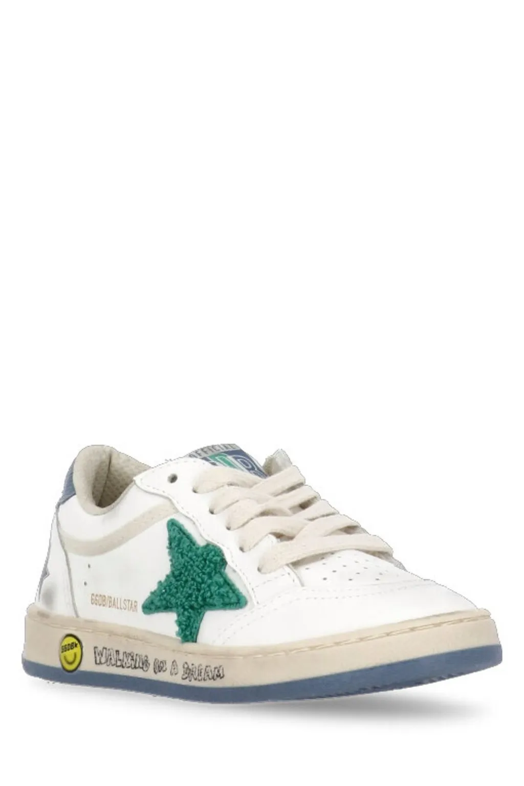 Golden Goose Kids Star Detailed Lace-Up Sneakers