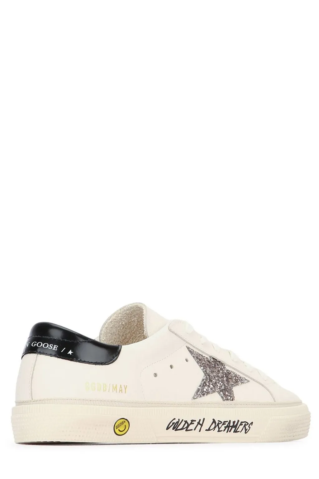 Golden Goose Kids Round Toe Lace-Up Sneakers
