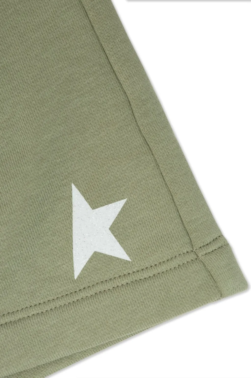 Golden Goose Kids Star Glittered Bermuda Shorts