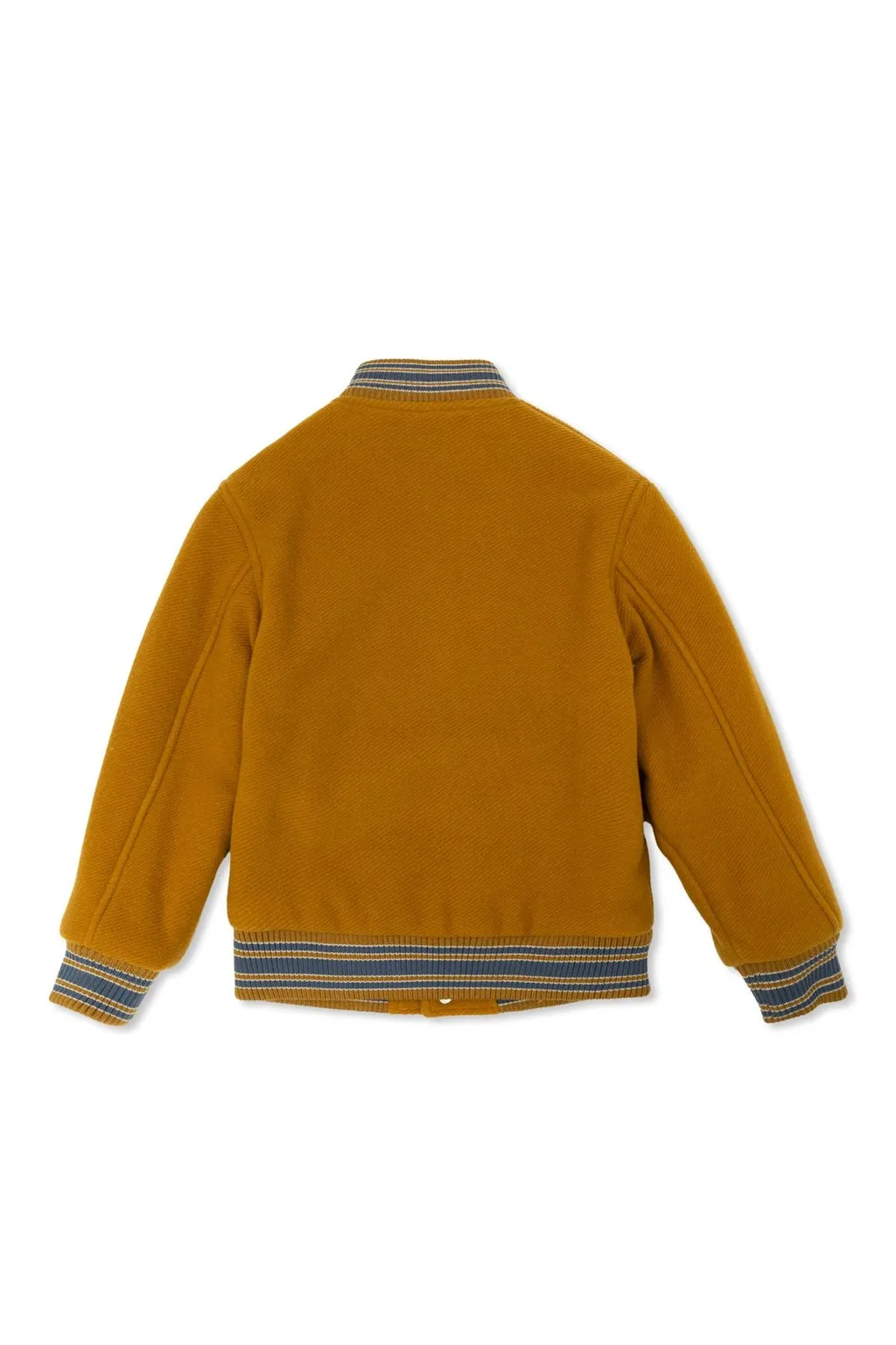 Golden Goose Kids Logo Patch Bomber Jacket