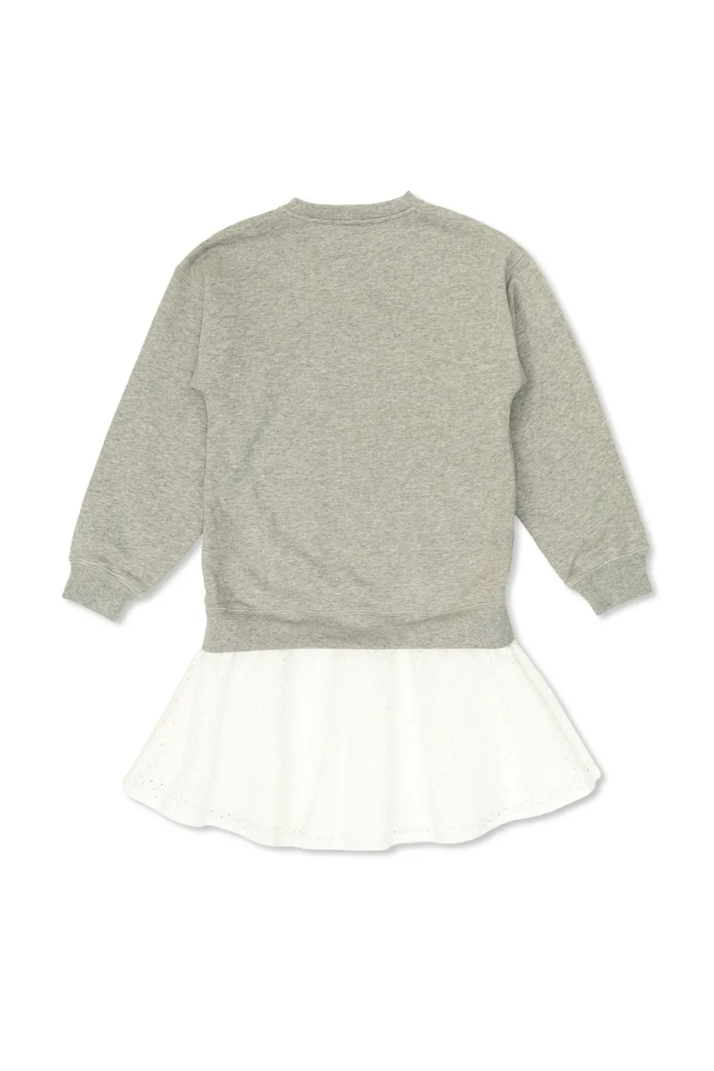 Golden Goose Kids Logo Embroidered Sweatshirt Dress