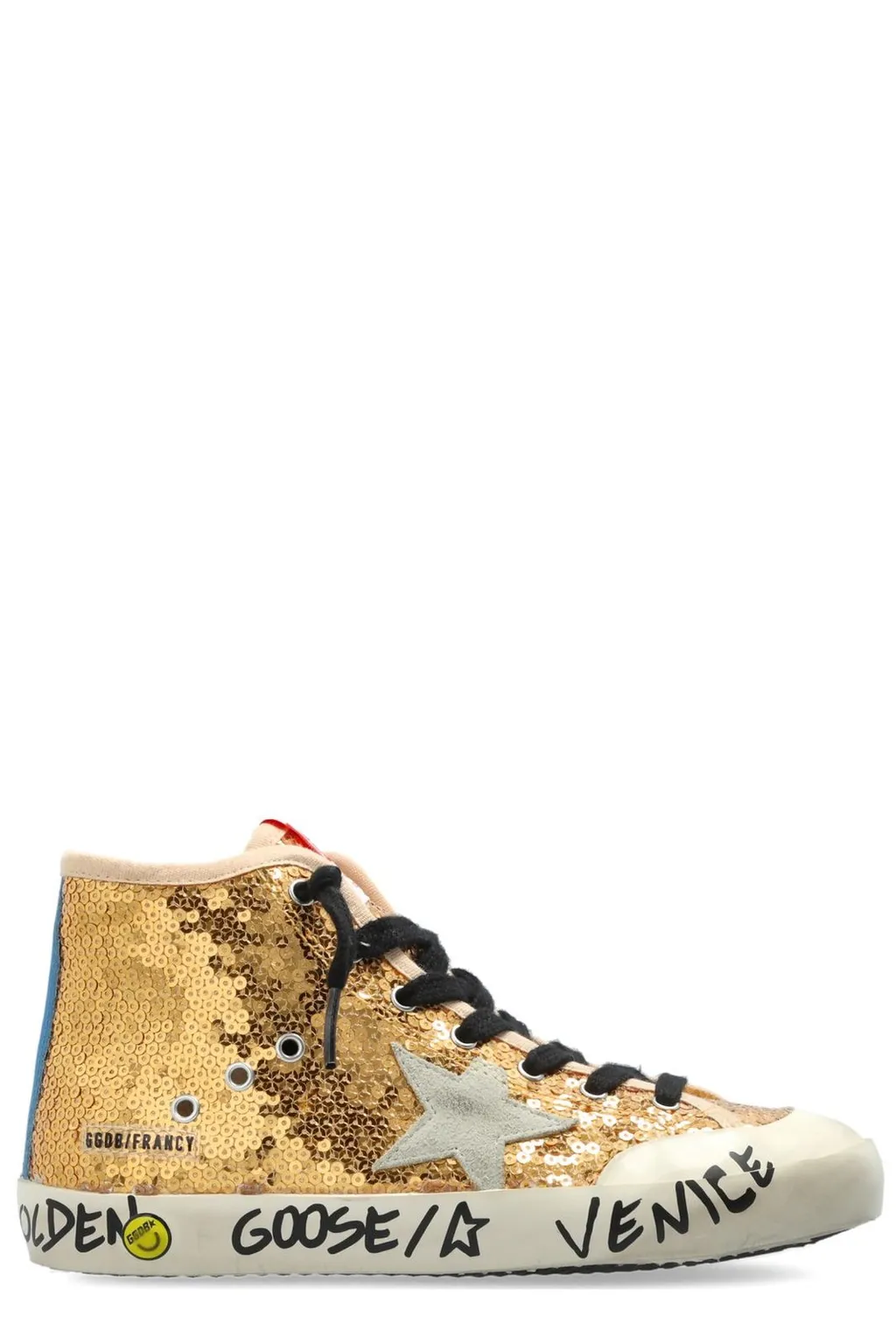 Golden Goose Kids Francy Sequined Sneakers