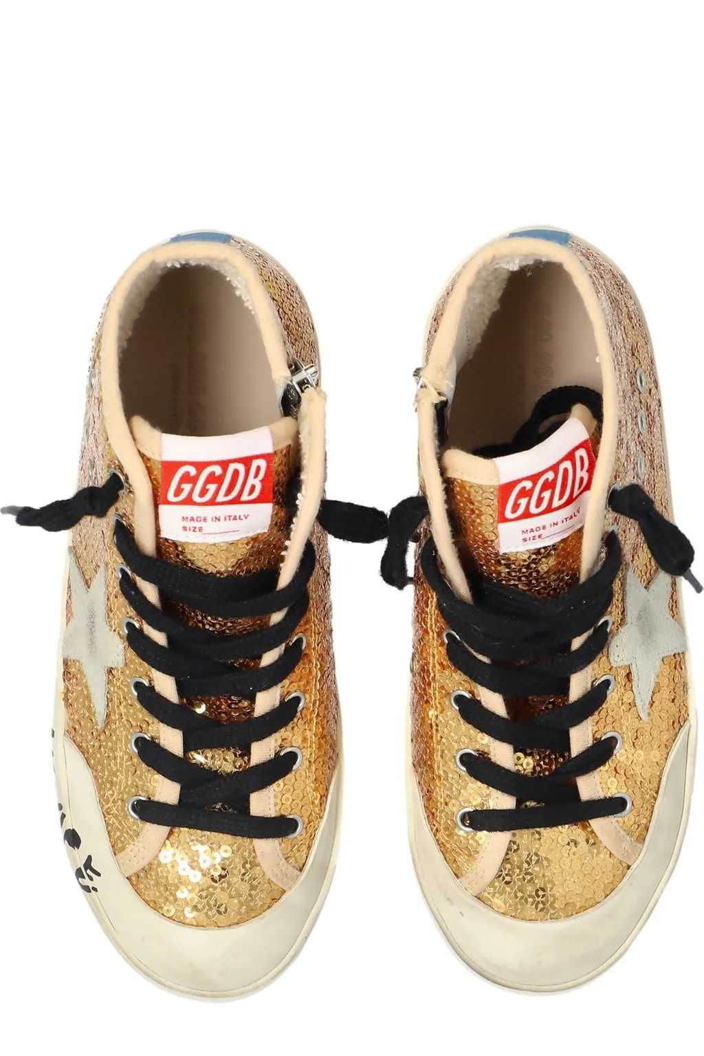 Golden Goose Kids Francy Sequined Sneakers