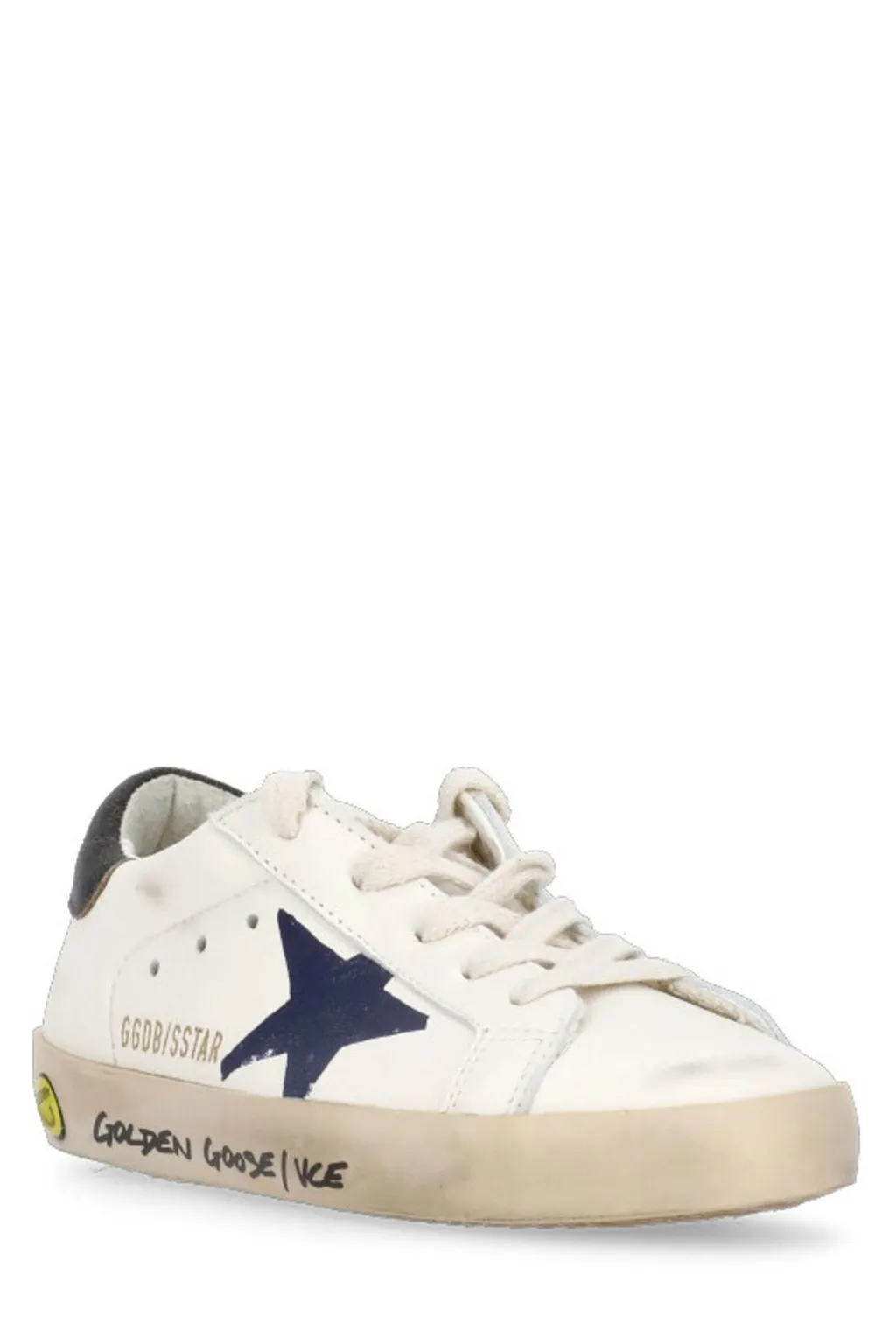 Golden Goose Kids Superstar Lace-Up Sneakers