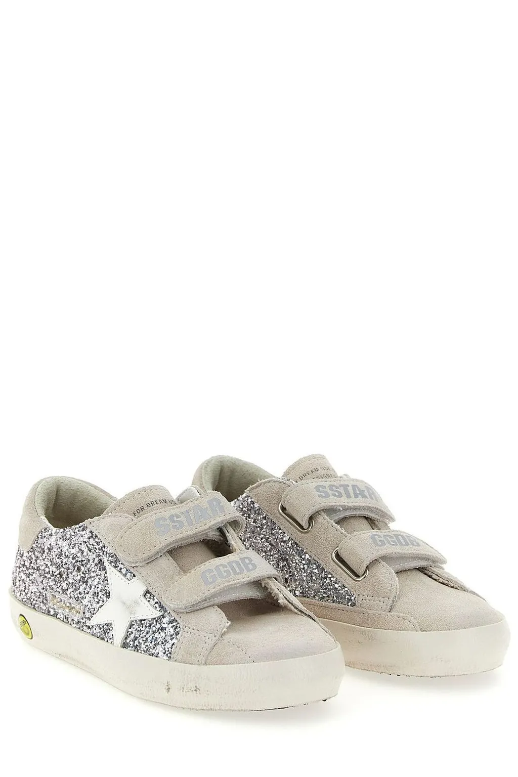 Golden Goose Kids Glitter Star Young Old School Sneakers