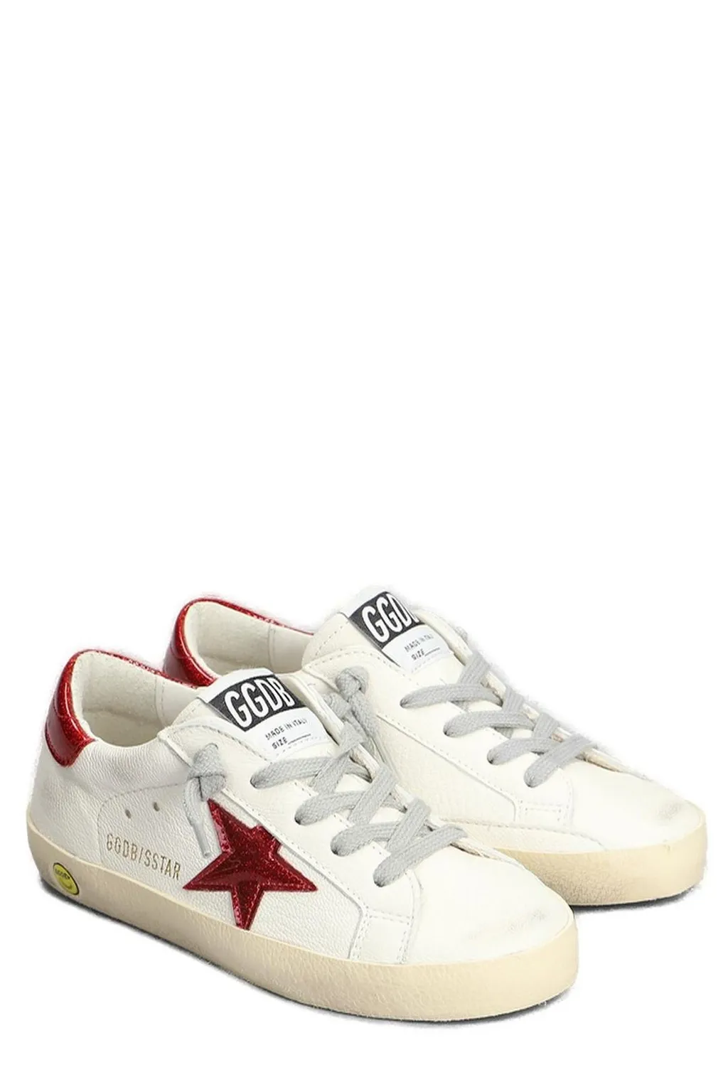 Golden Goose Kids Super-Star Lace-Up Sneakers
