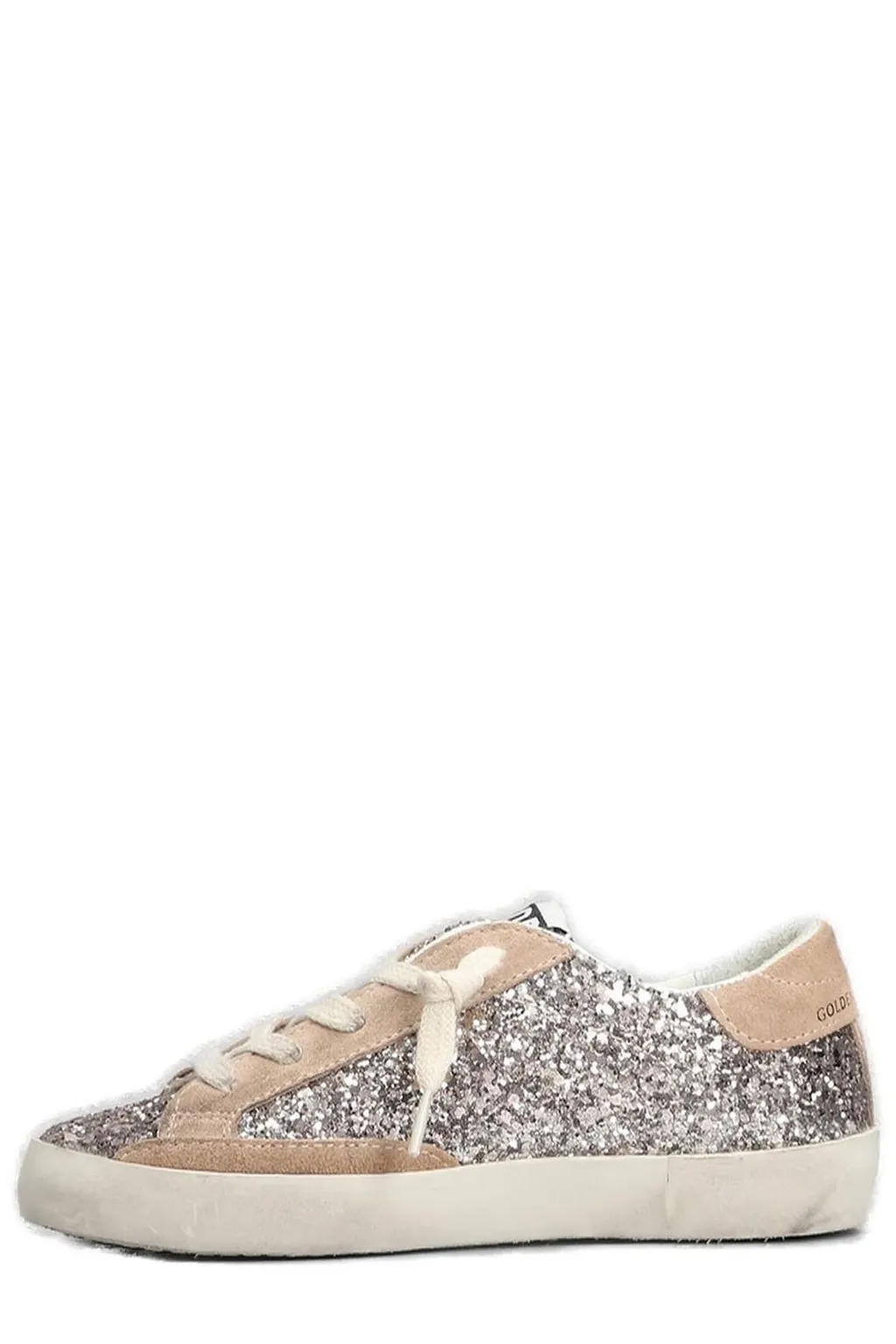 Golden Goose Kids Super Star Glitter Embellished Sneakers