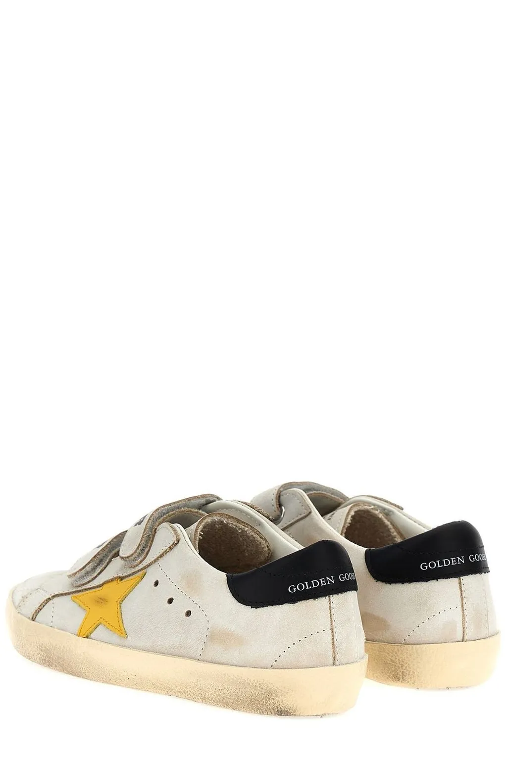 Golden Goose Kids Old School Touch-Strap Sneakers