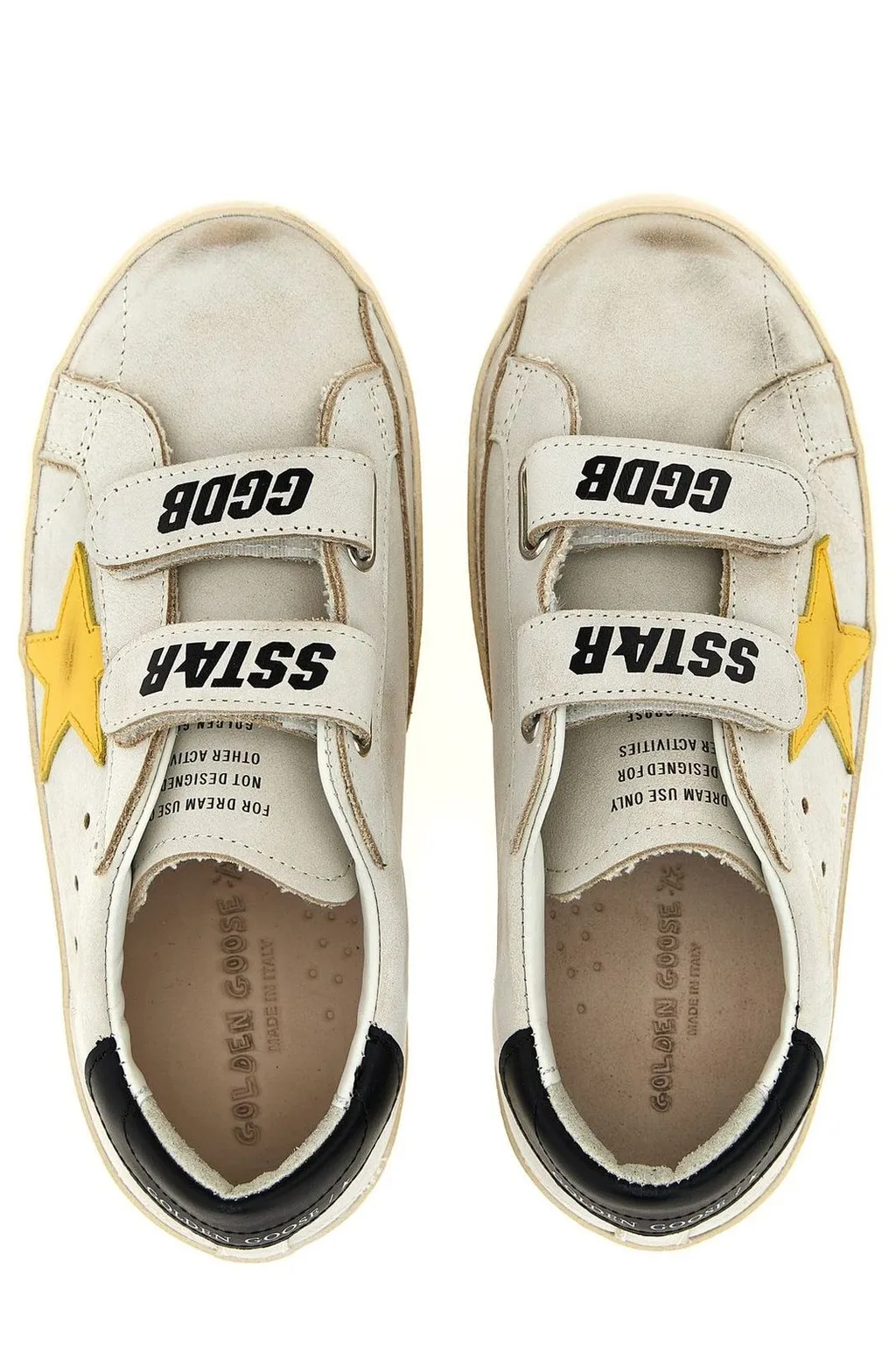 Golden Goose Kids Old School Touch-Strap Sneakers