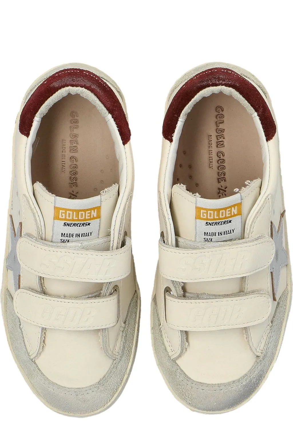 Golden Goose Kids Star Patch Teen Old School Sports Shoes