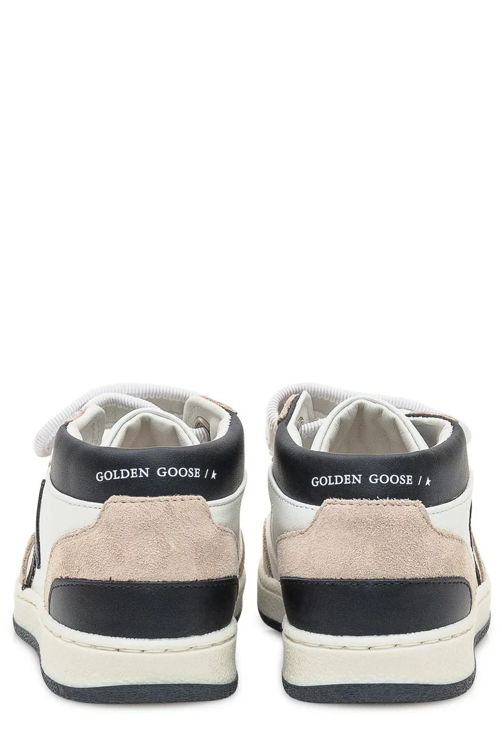 Golden Goose Kids June Star Patch Sneakers