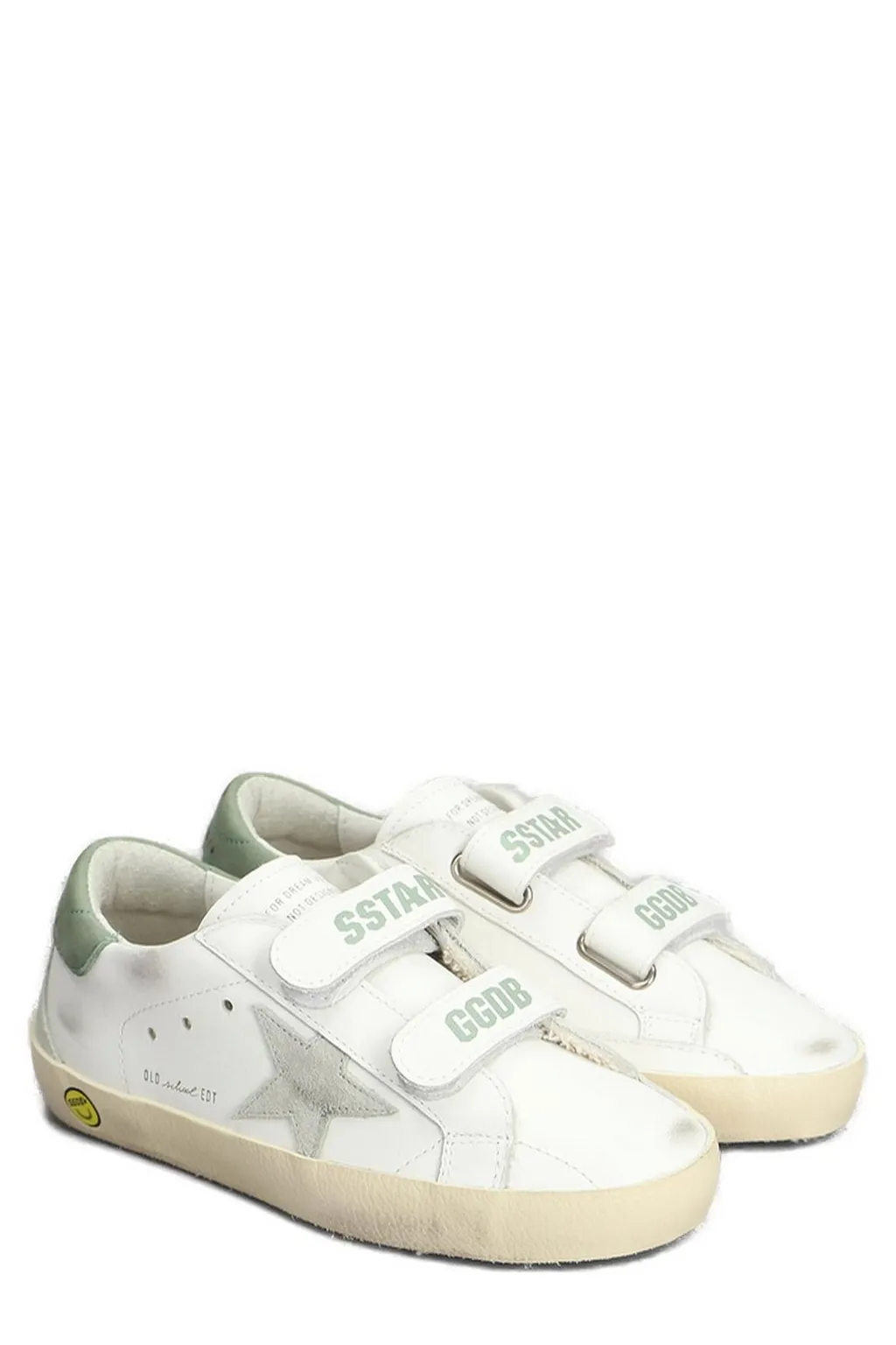 Golden Goose Kids Old School Touch Strap Sneakers