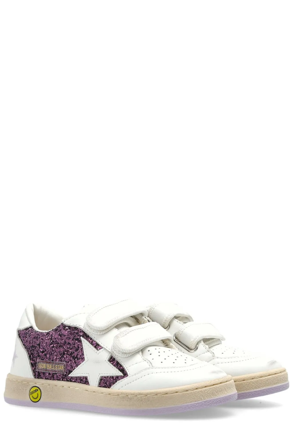 Golden Goose Kids Ball Star Glitter Sneakers