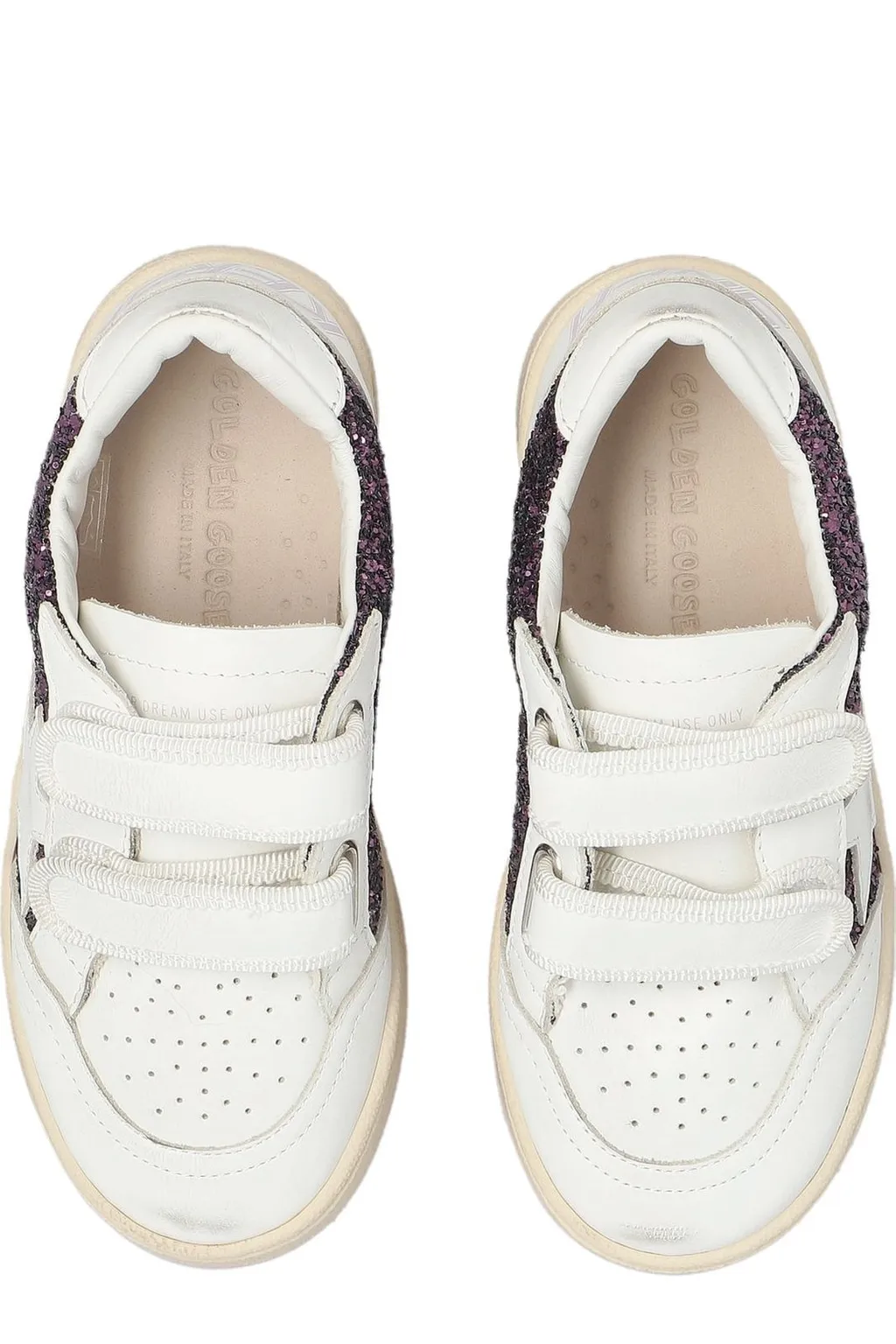 Golden Goose Kids Ball Star Glitter Sneakers
