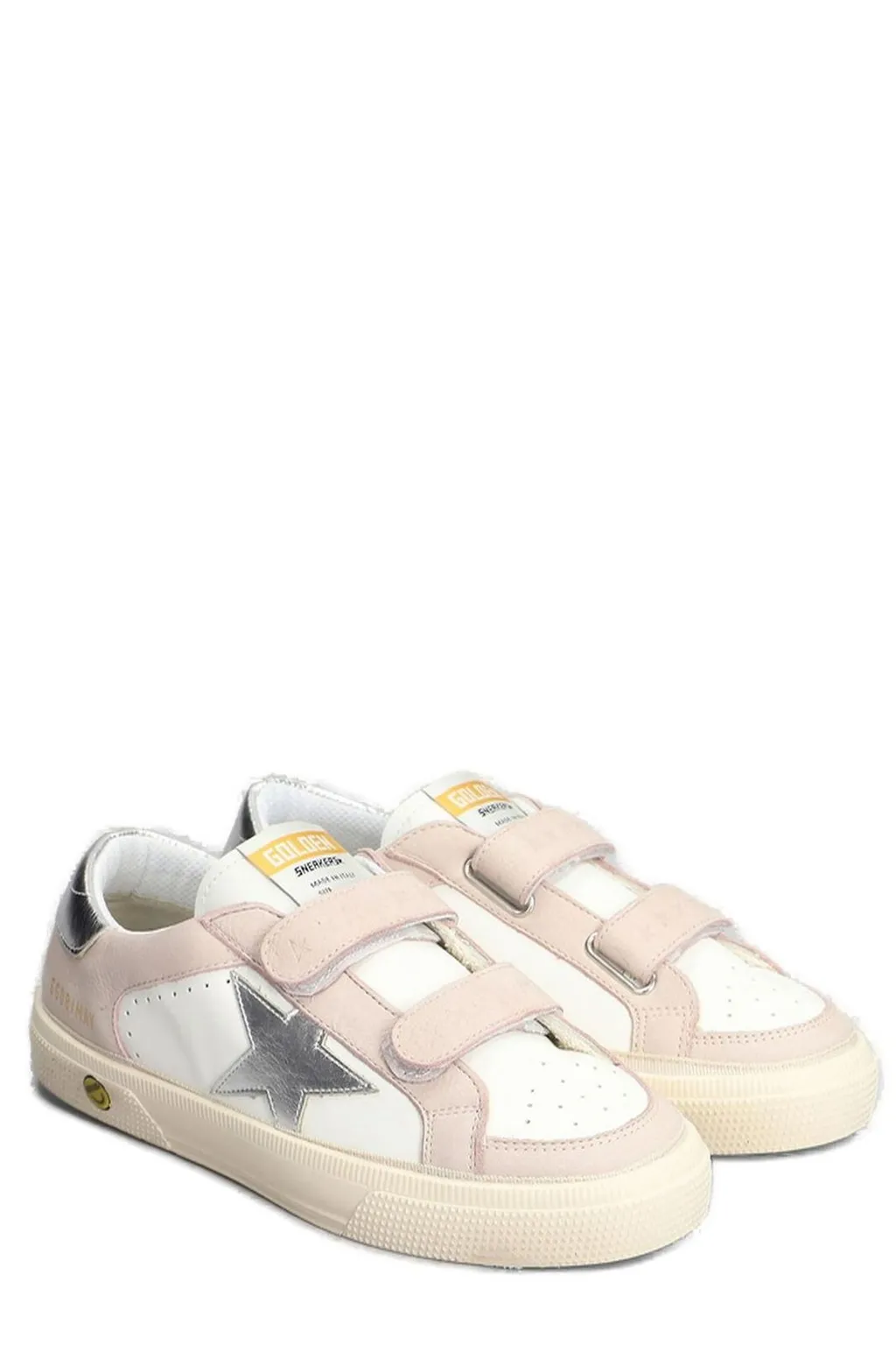 Golden Goose Kids May School Low-Top Sneakers