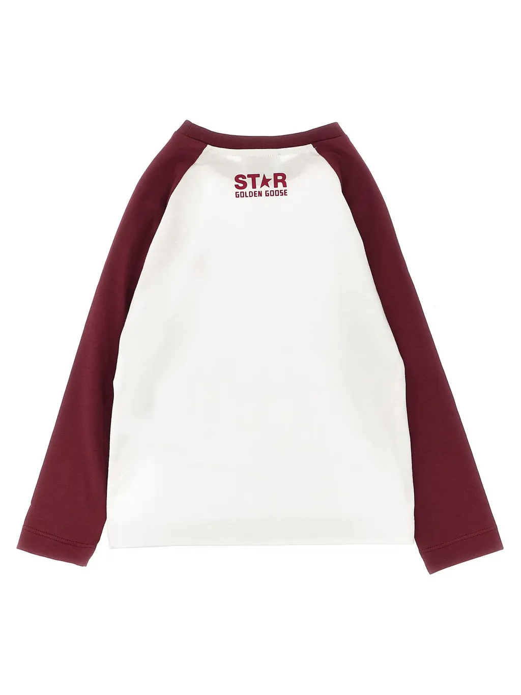 Golden Goose Kids Star-Printed Raglan Crewneck T-Shirt