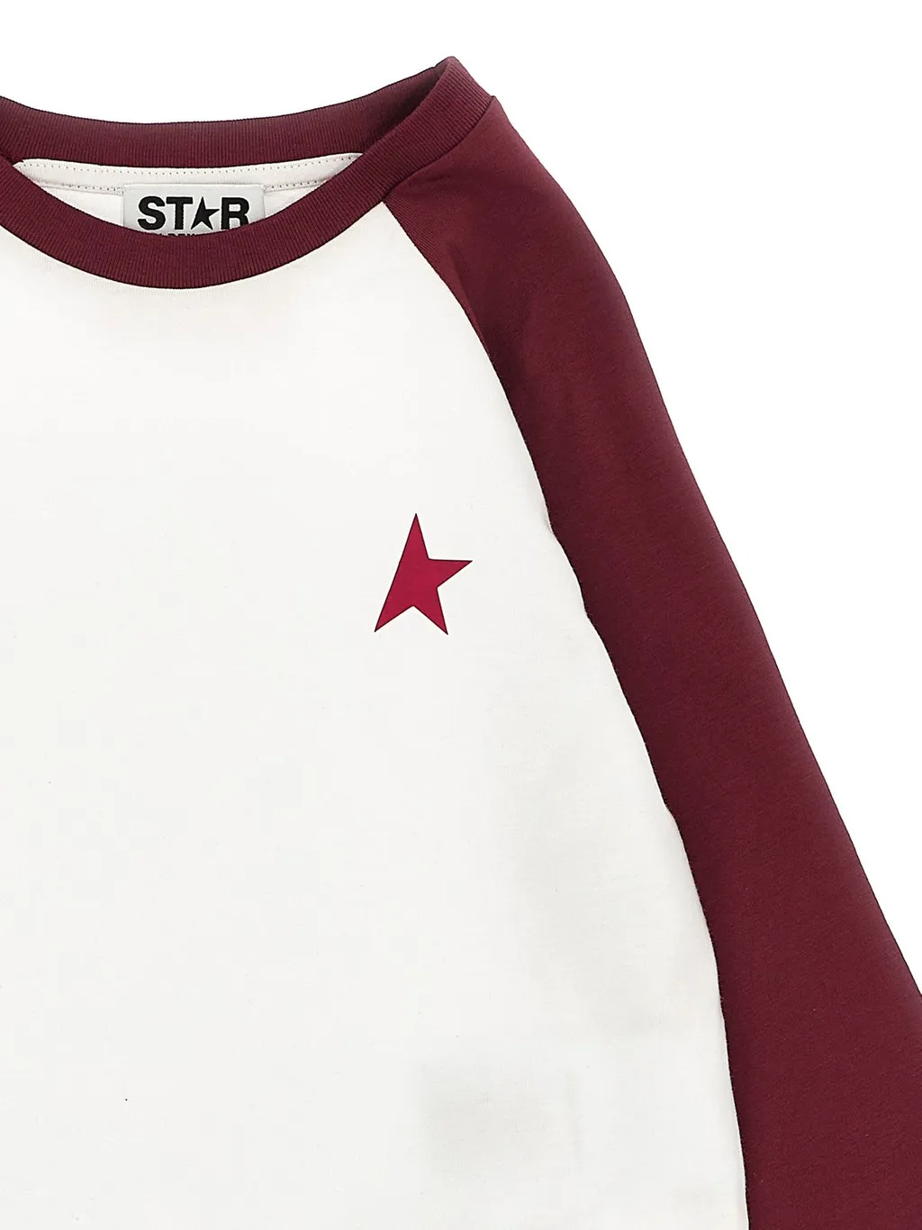 Golden Goose Kids Star-Printed Raglan Crewneck T-Shirt