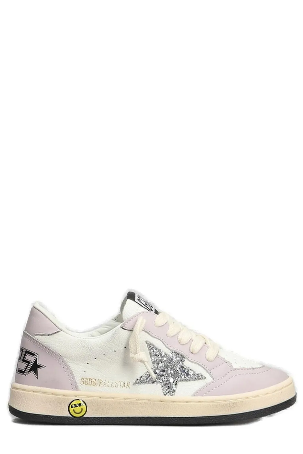 Golden Goose Kids Ball Star Lace-Up Sneakers