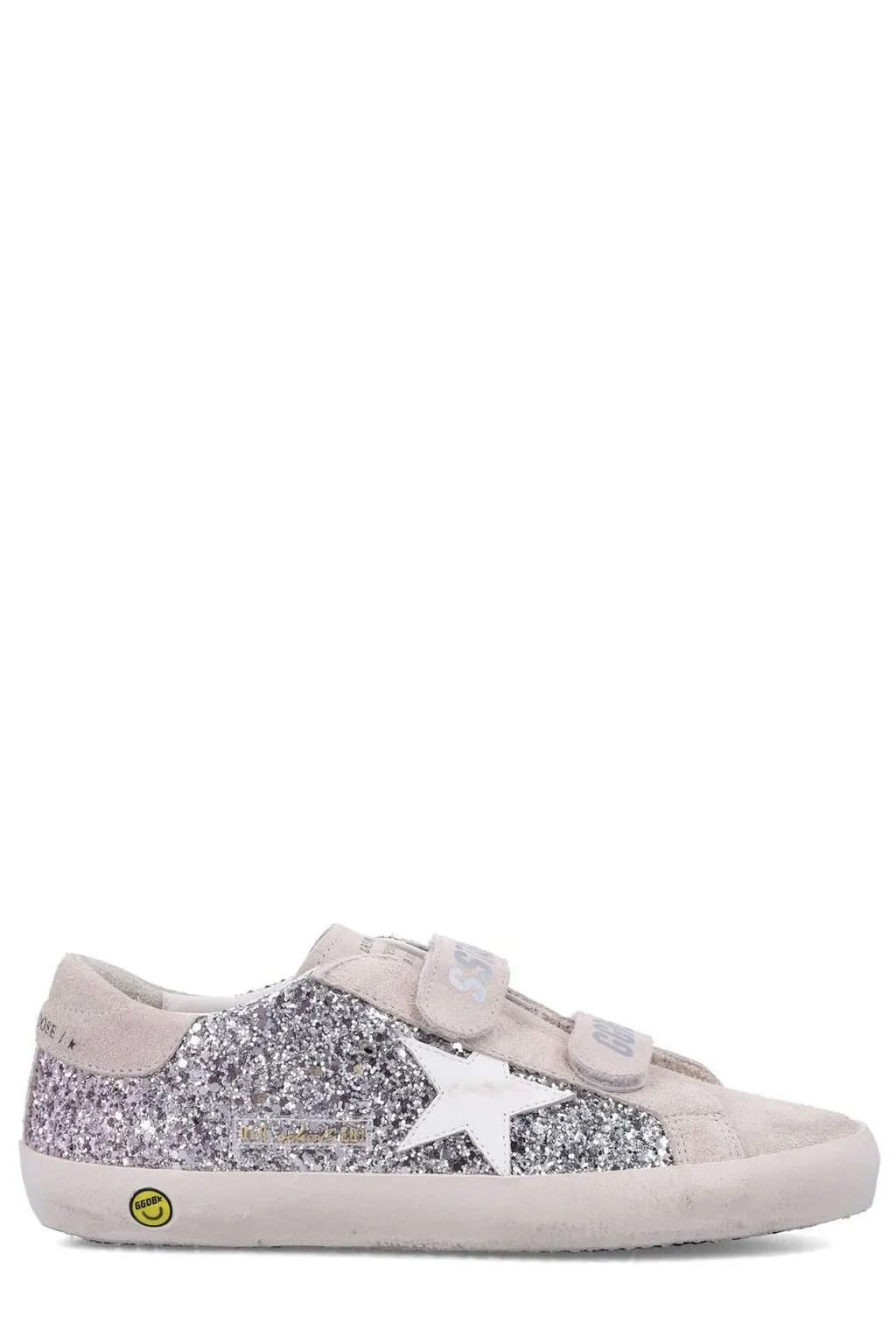 Golden Goose Kids Old School Sequined Sneakers