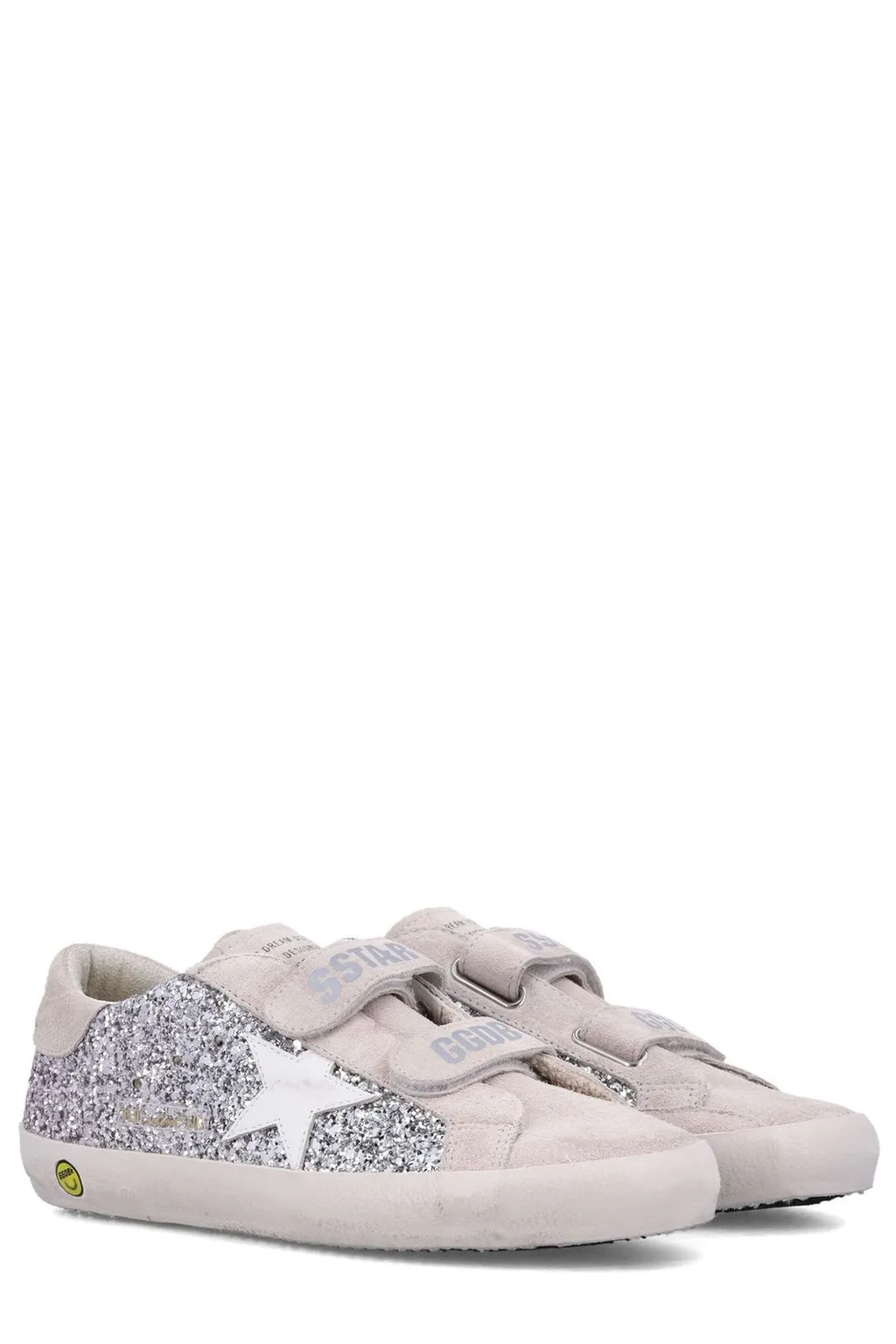 Golden Goose Kids Old School Sequined Sneakers