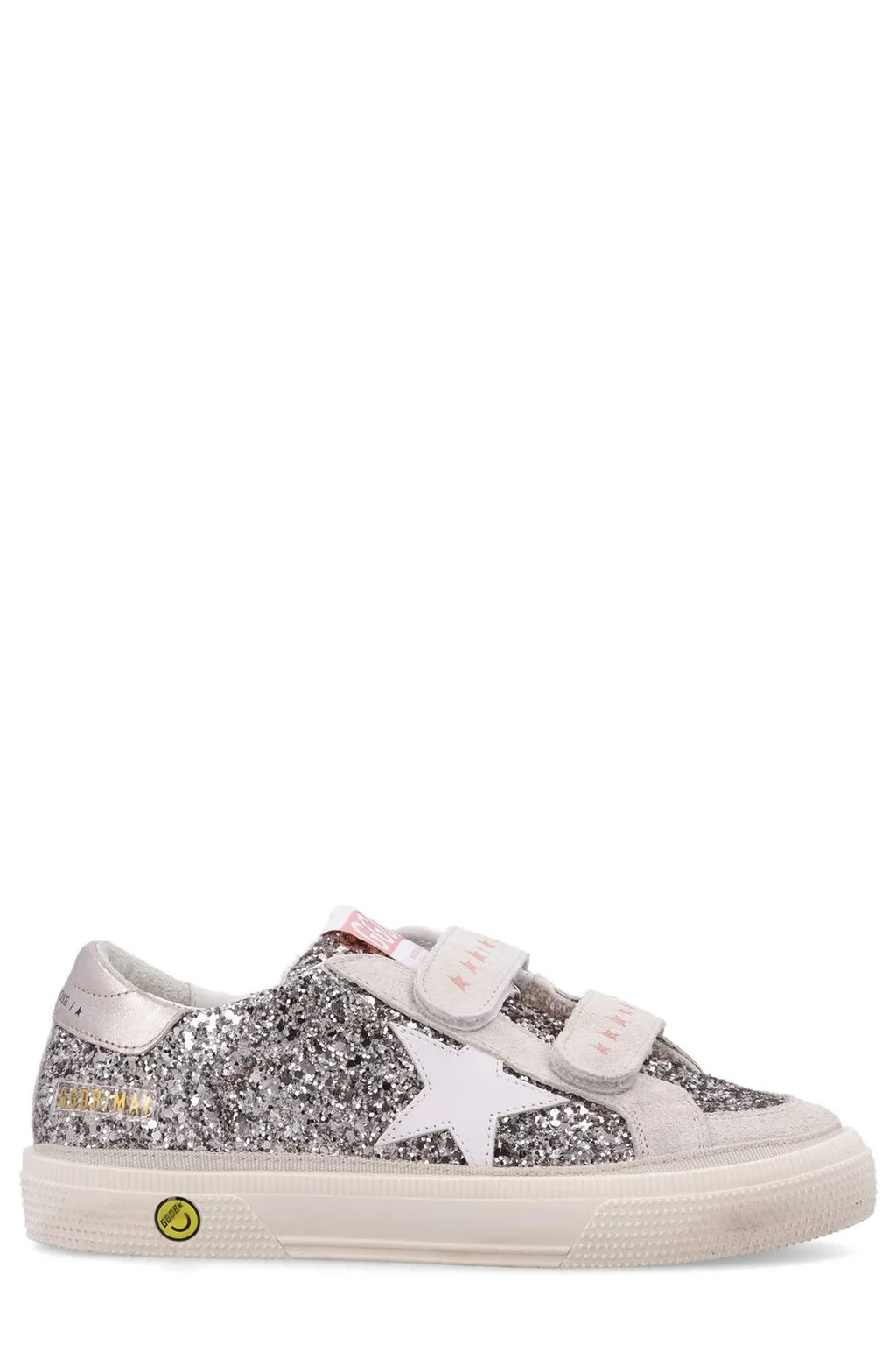Golden Goose Kids May School Sequined Sneakers